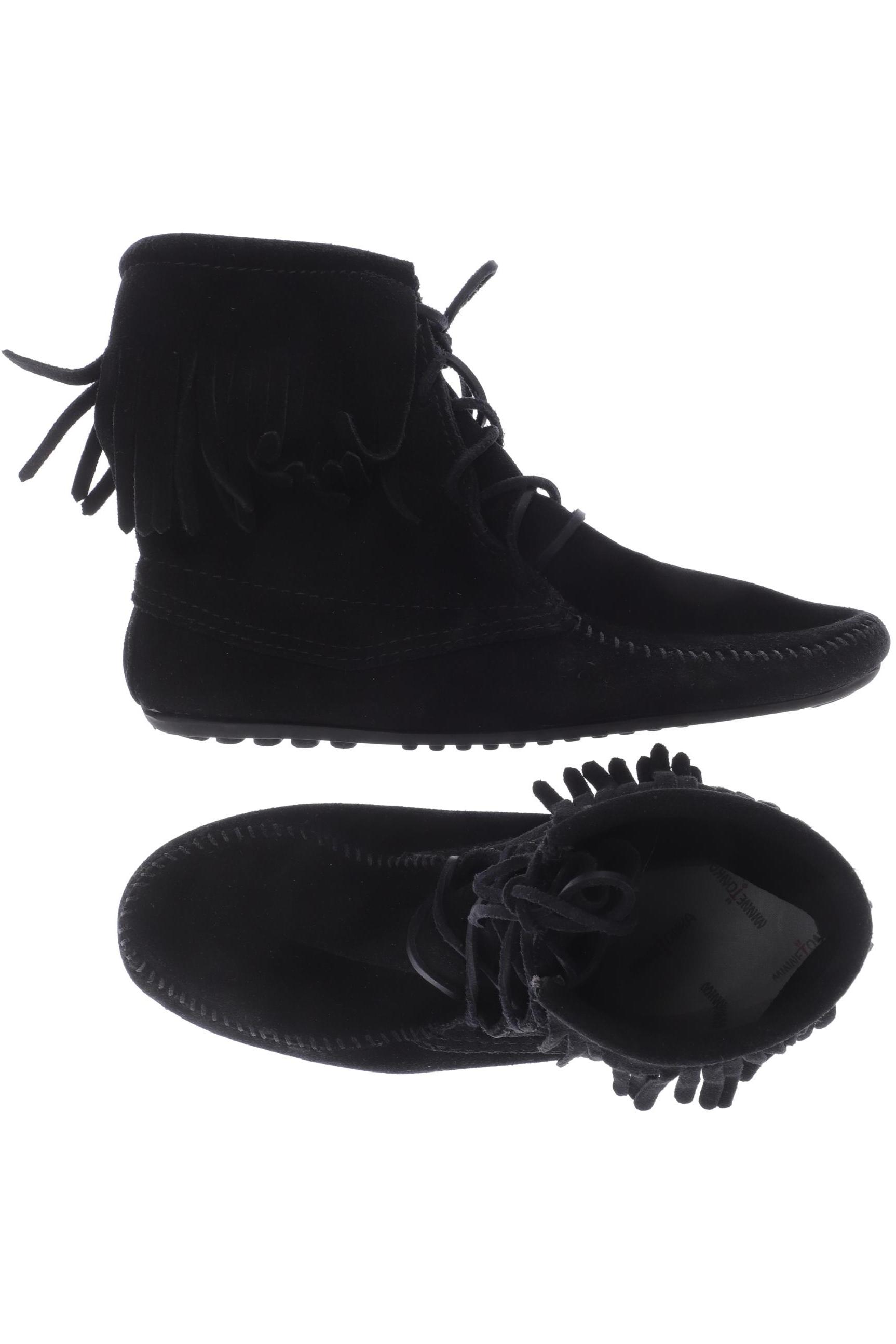 

Minnetonka Damen Stiefelette, schwarz, Gr. 8