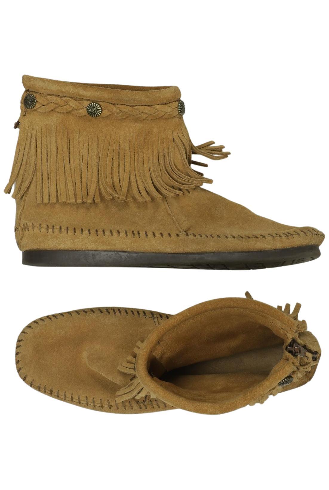 

Minnetonka Damen Stiefelette, braun, Gr. 37