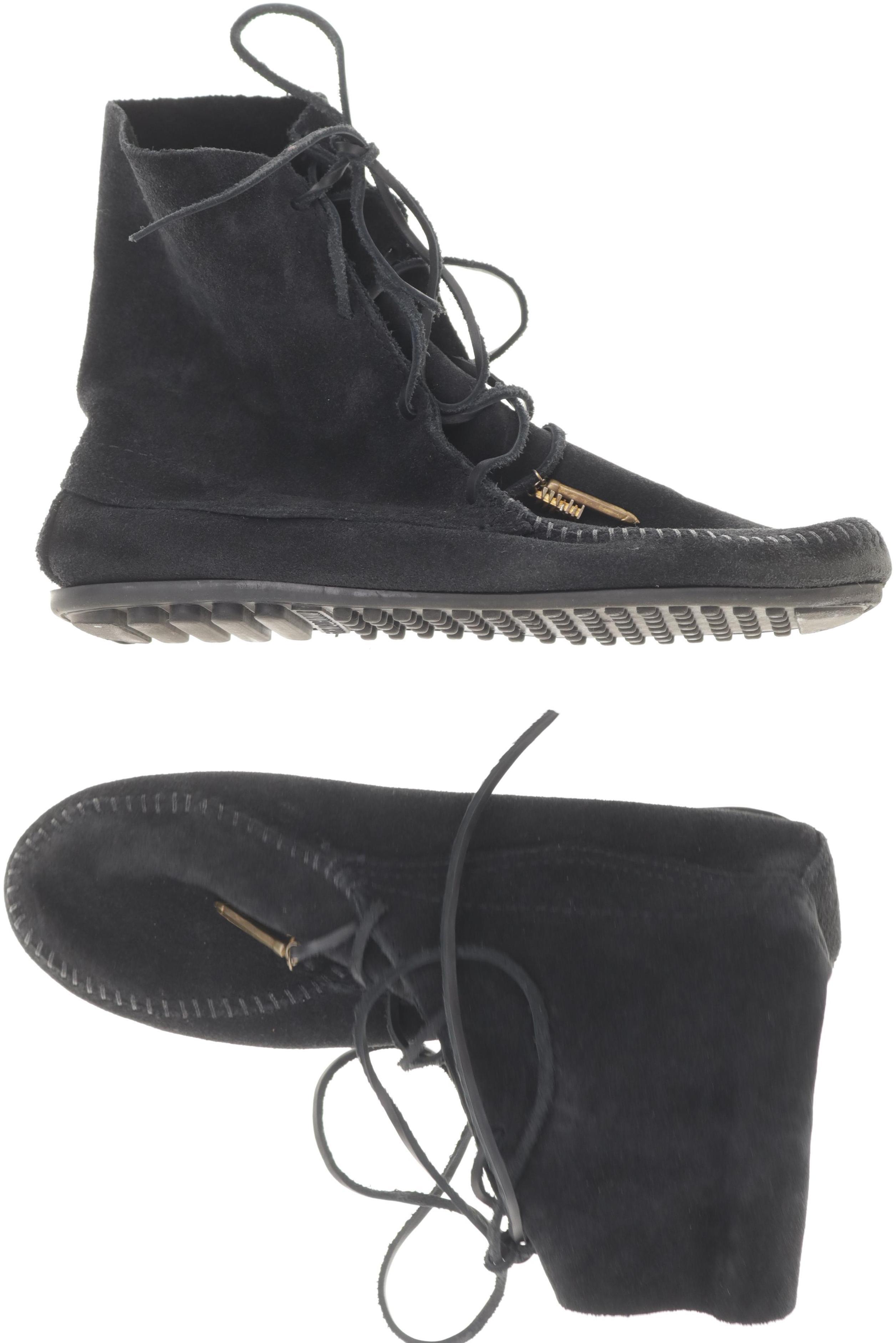 

Minnetonka Damen Stiefelette, schwarz, Gr. 39