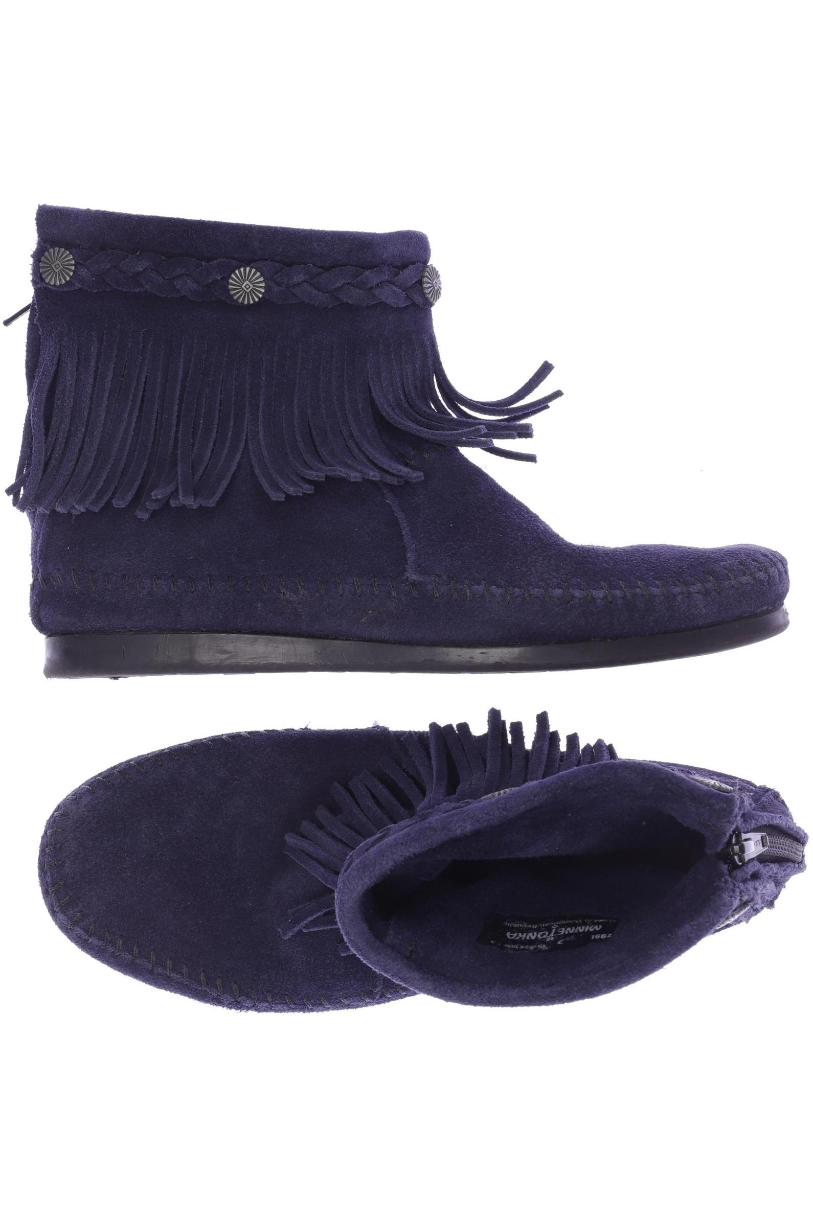 

Minnetonka Damen Stiefelette, marineblau, Gr. 7