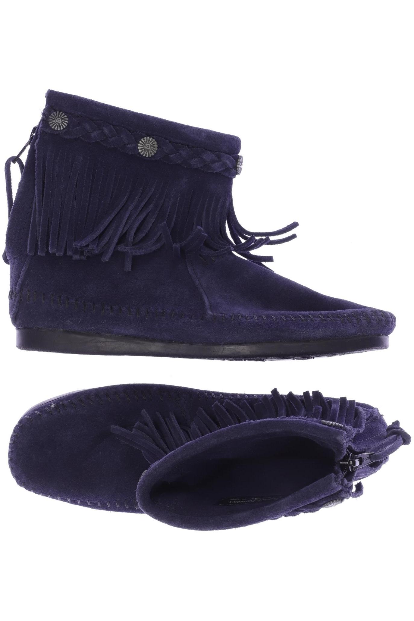 

Minnetonka Damen Stiefelette, marineblau, Gr. 5