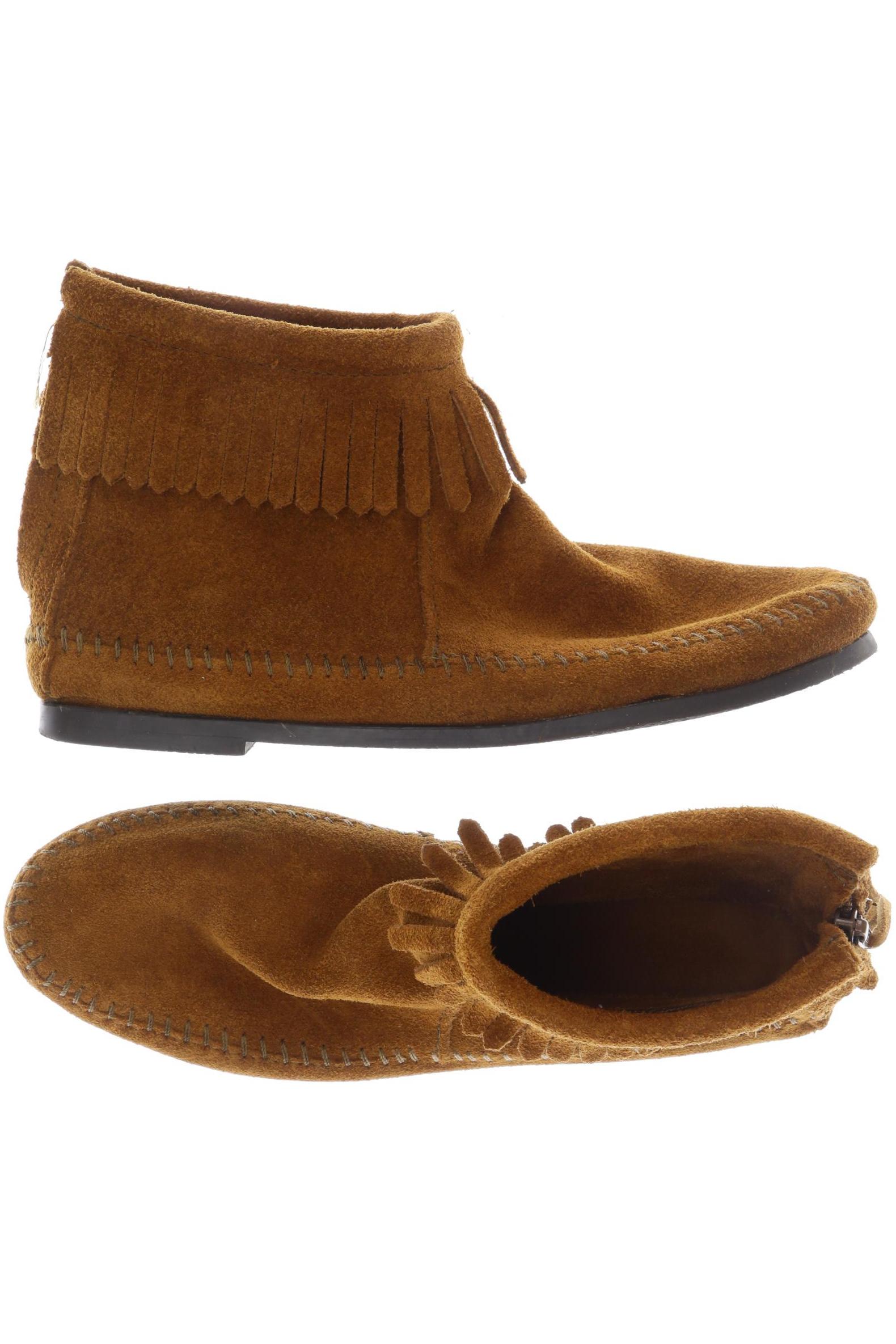 

Minnetonka Damen Stiefelette, orange, Gr. 6