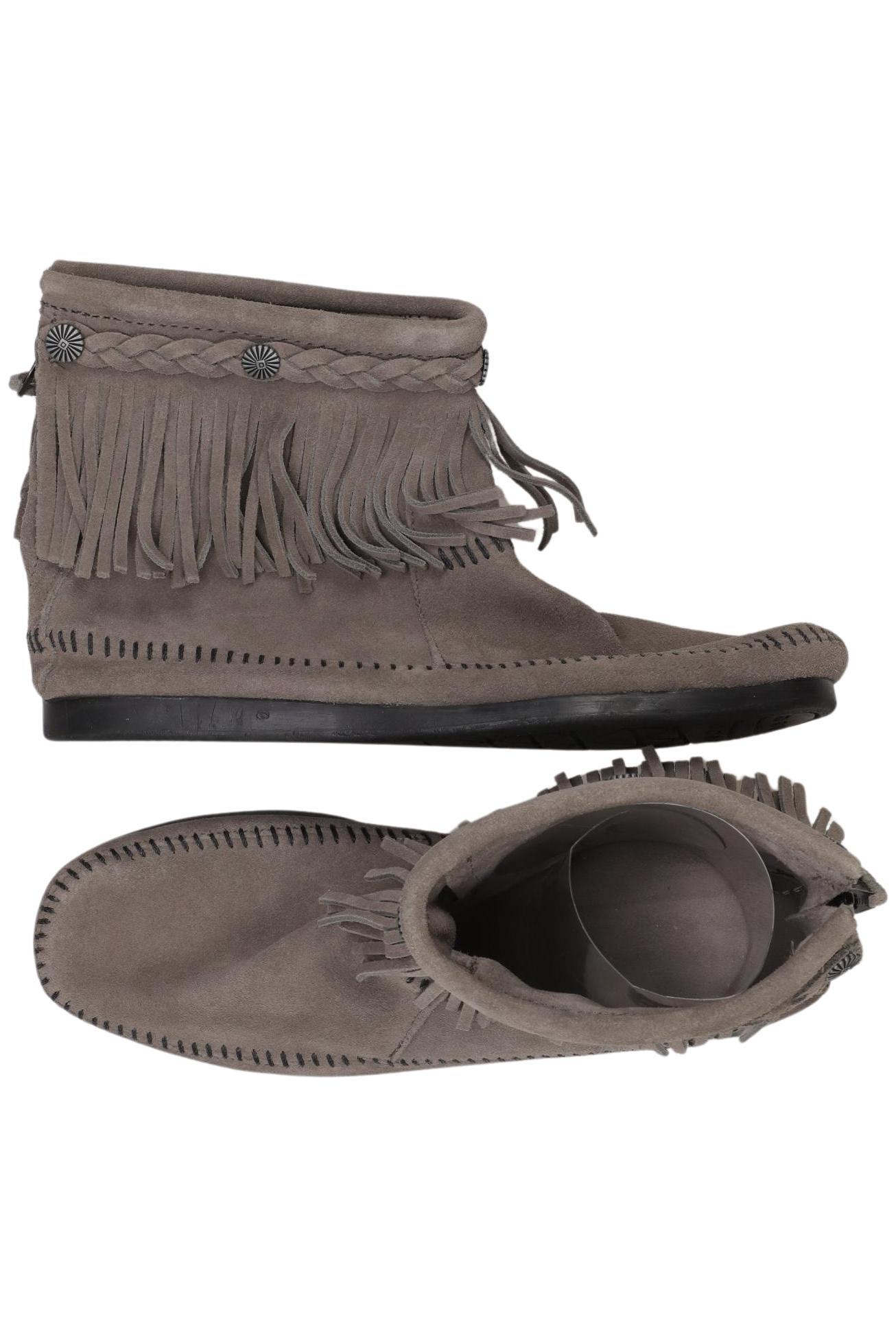 

Minnetonka Damen Stiefelette, grau, Gr. 40
