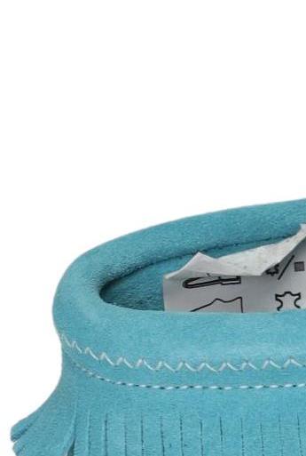 Thumbnail - Minnetonka Jungen Kinderschuhe, türkis, Gr. 20