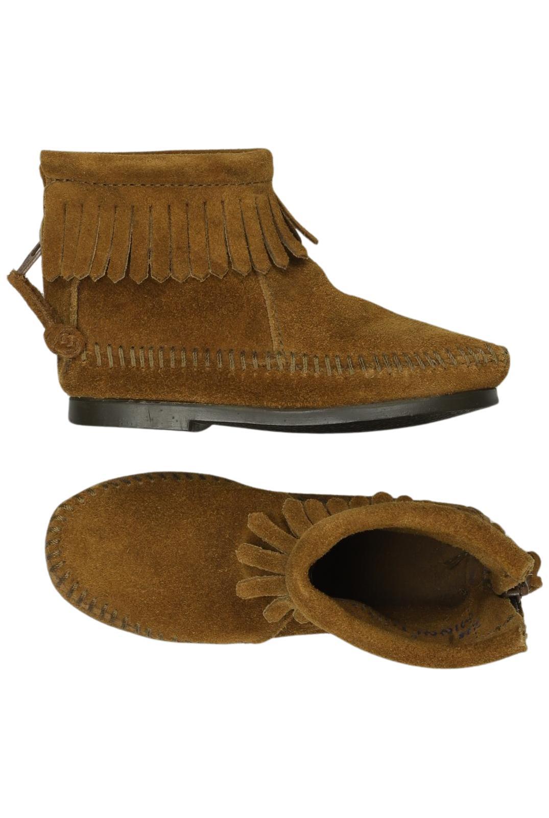 

Minnetonka Mädchen Kinderschuhe, braun, Gr. 8