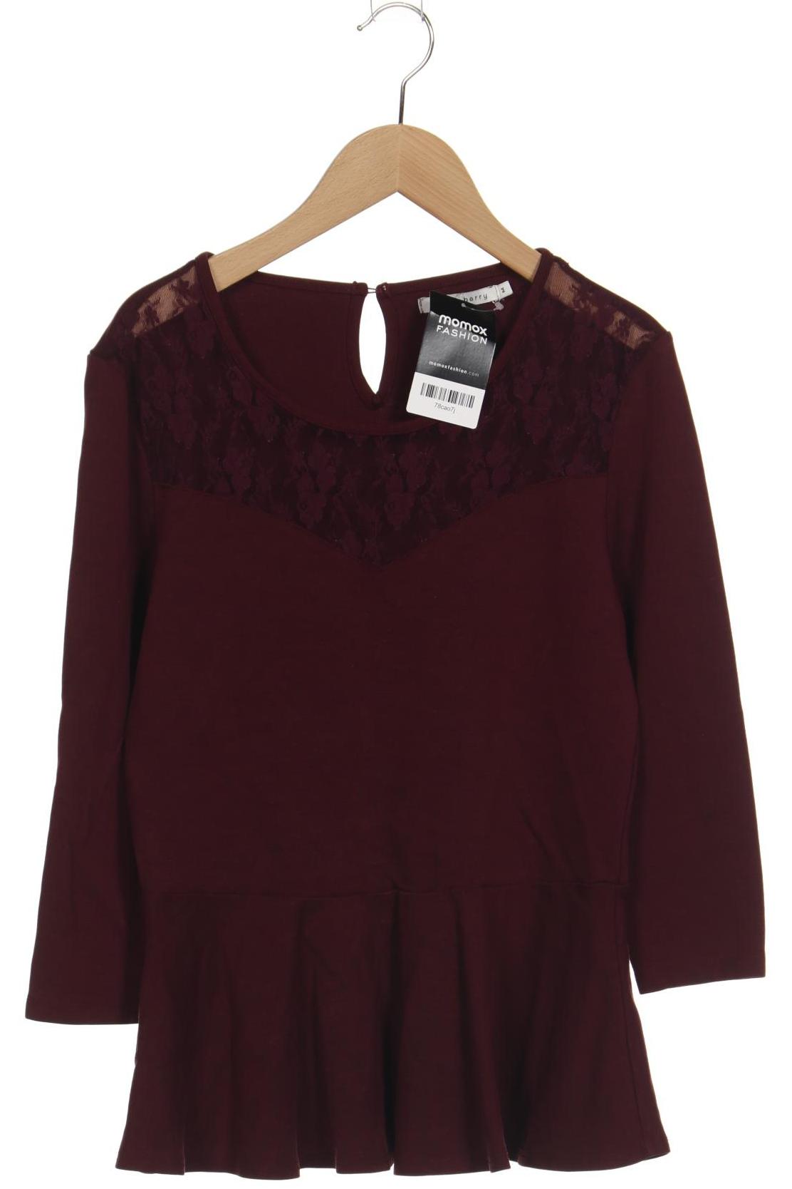 

mint&berry Damen Langarmshirt, bordeaux, Gr. 38
