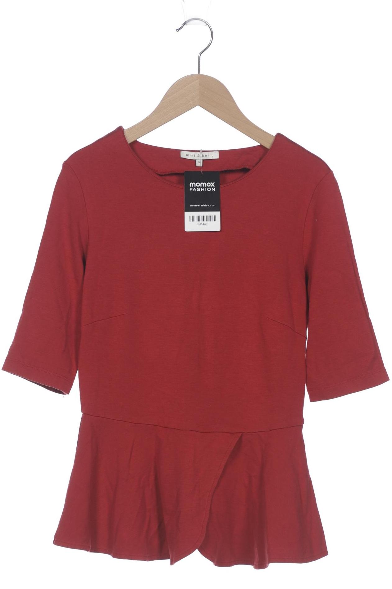 

mint&berry Damen Langarmshirt, rot, Gr. 36