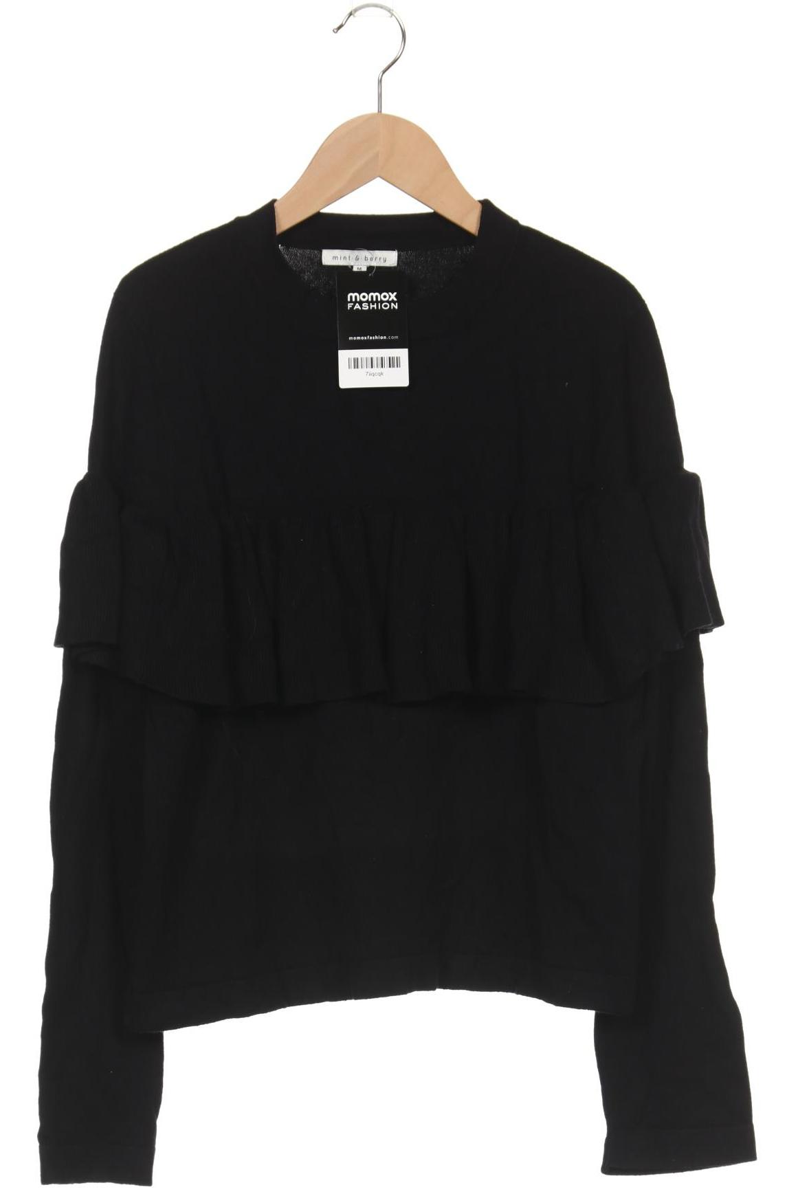 

mint&berry Damen Pullover, schwarz
