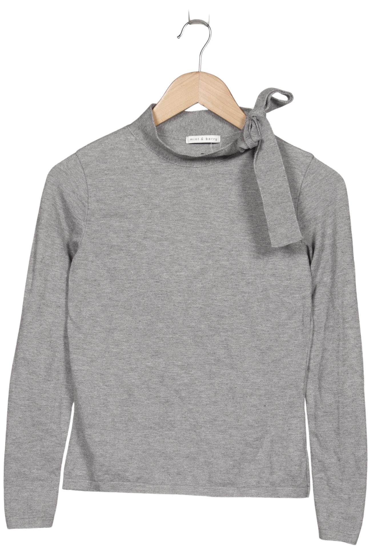 

mint&berry Damen Pullover, grau, Gr. 36