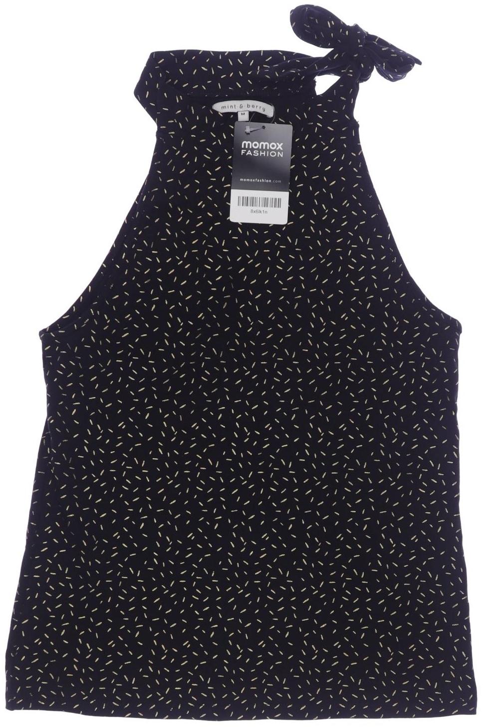 

mint&berry Damen Top, schwarz, Gr. 38