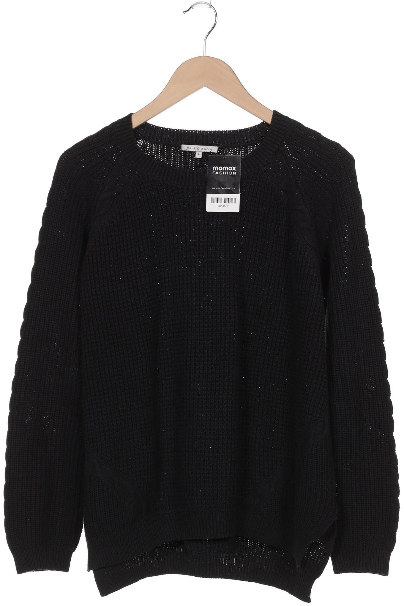 

mint&berry Damen Pullover, schwarz, Gr. 42