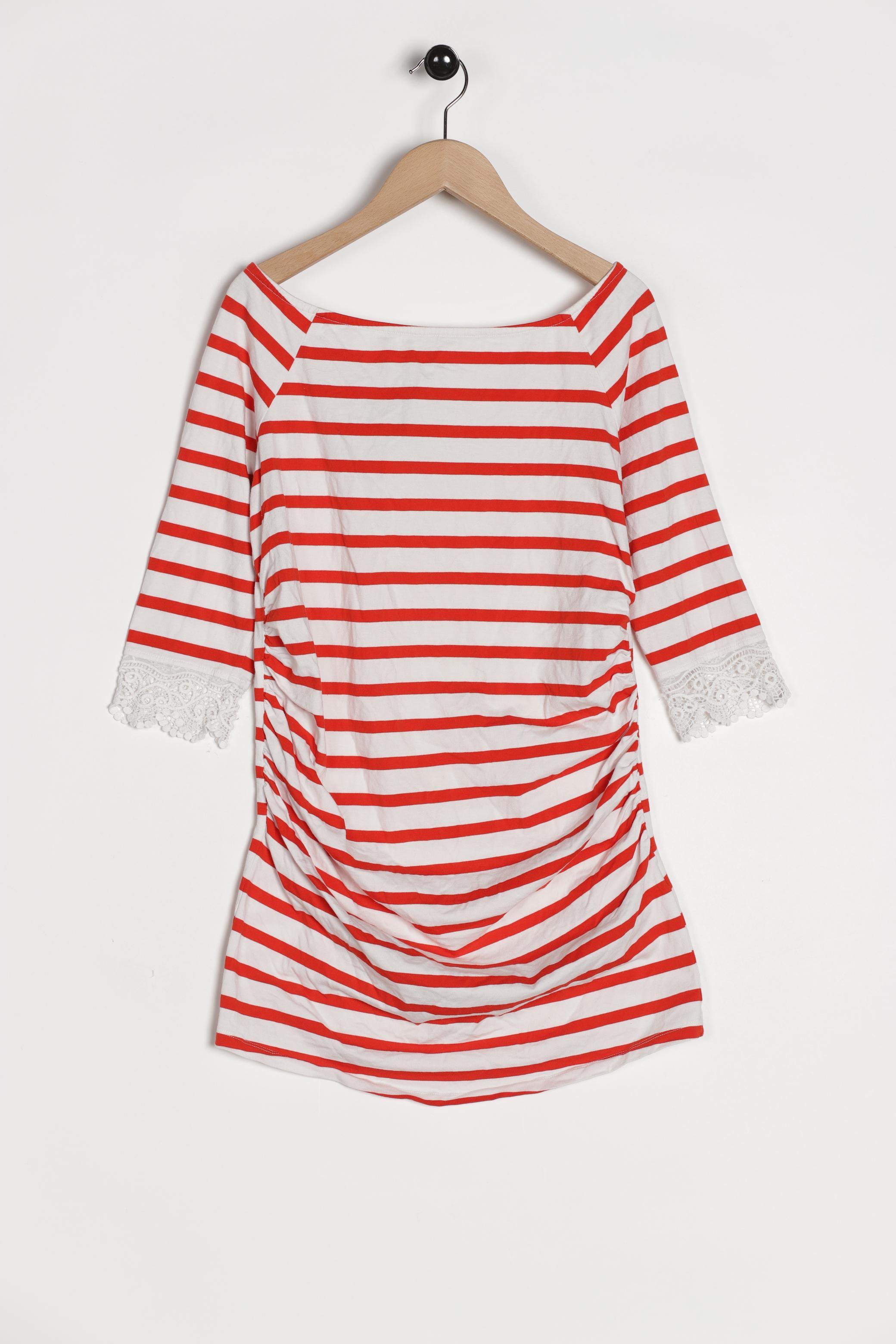 

mint&berry Damen Langarmshirt, rot, Gr. 38