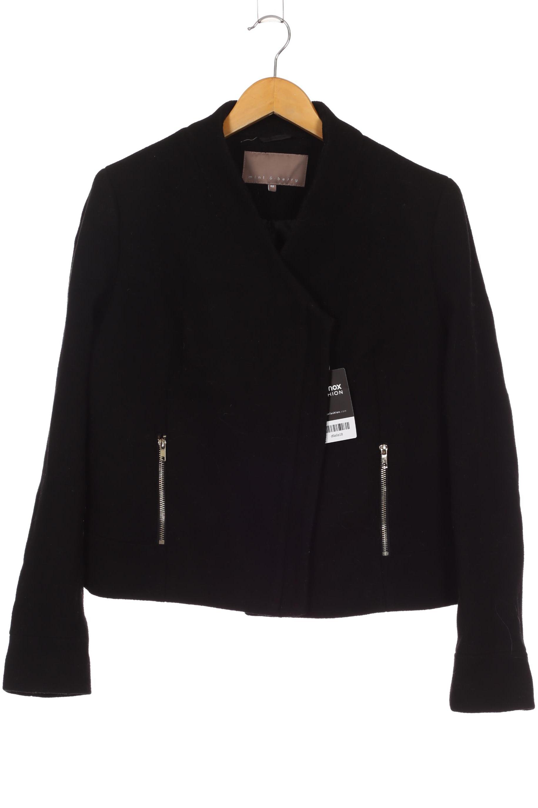 

mint&berry Damen Jacke, schwarz, Gr. 42