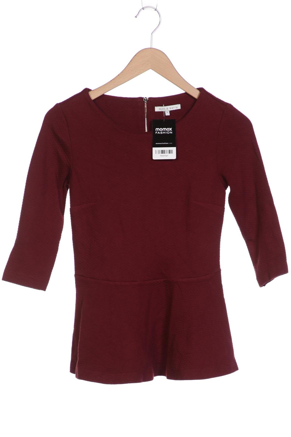 

mint & berry Damen Langarmshirt, bordeaux