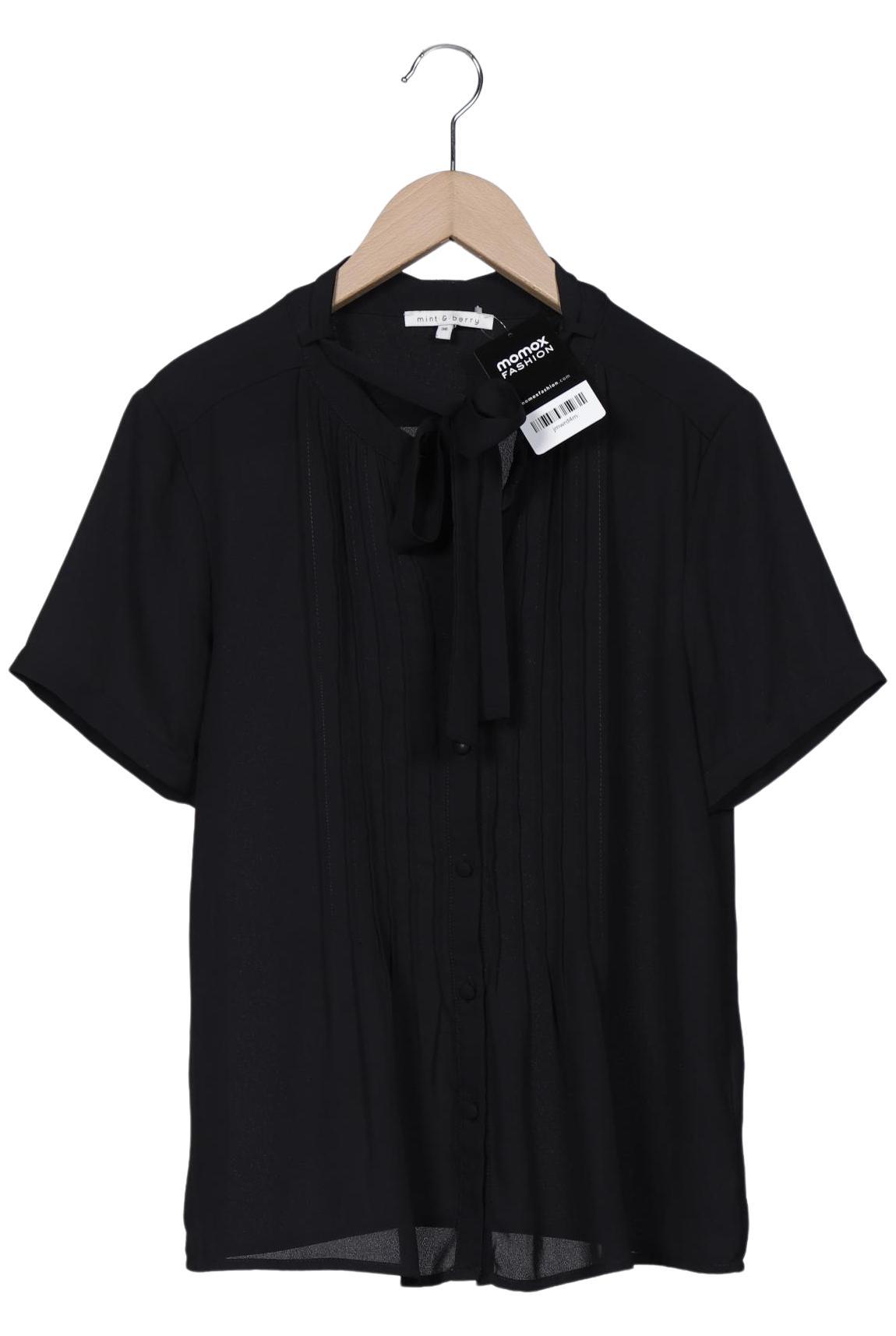 

mint&berry Damen Bluse, schwarz, Gr. 36