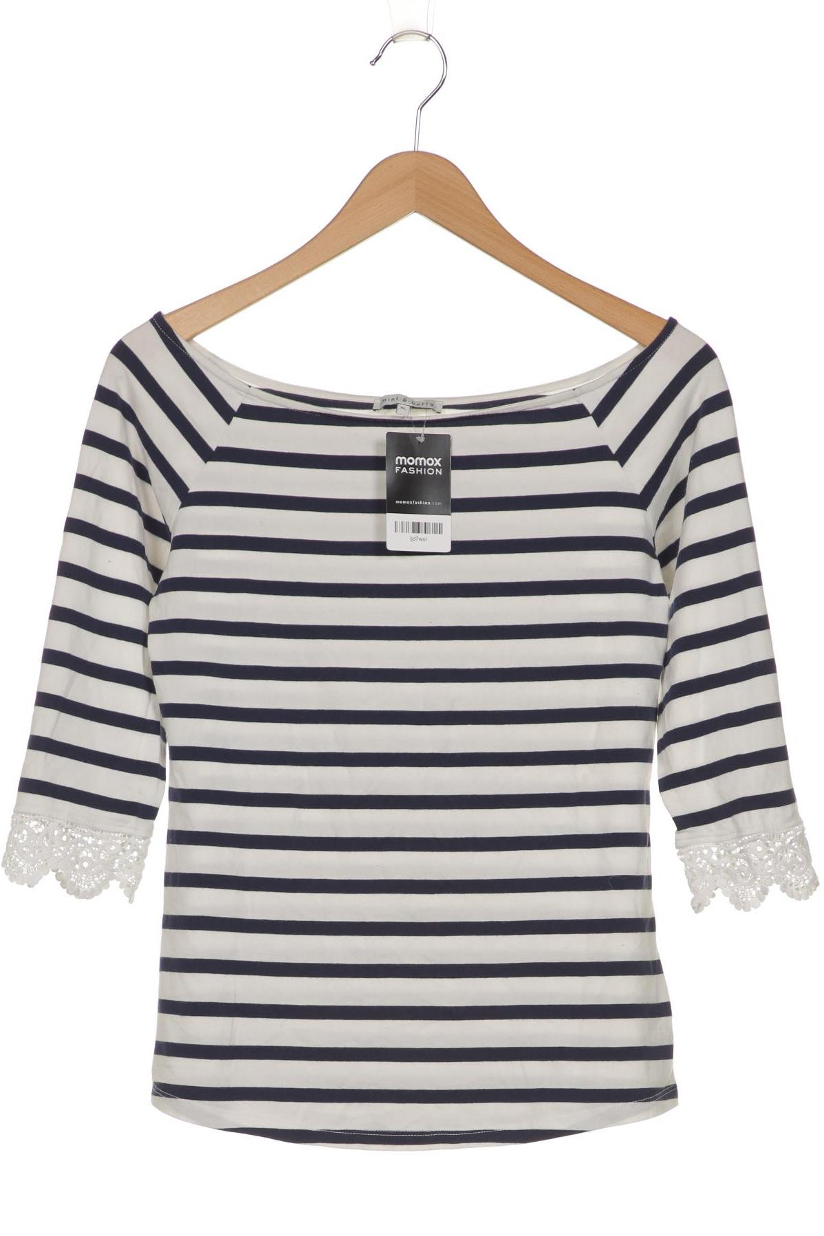 

mint&berry Damen Langarmshirt, marineblau