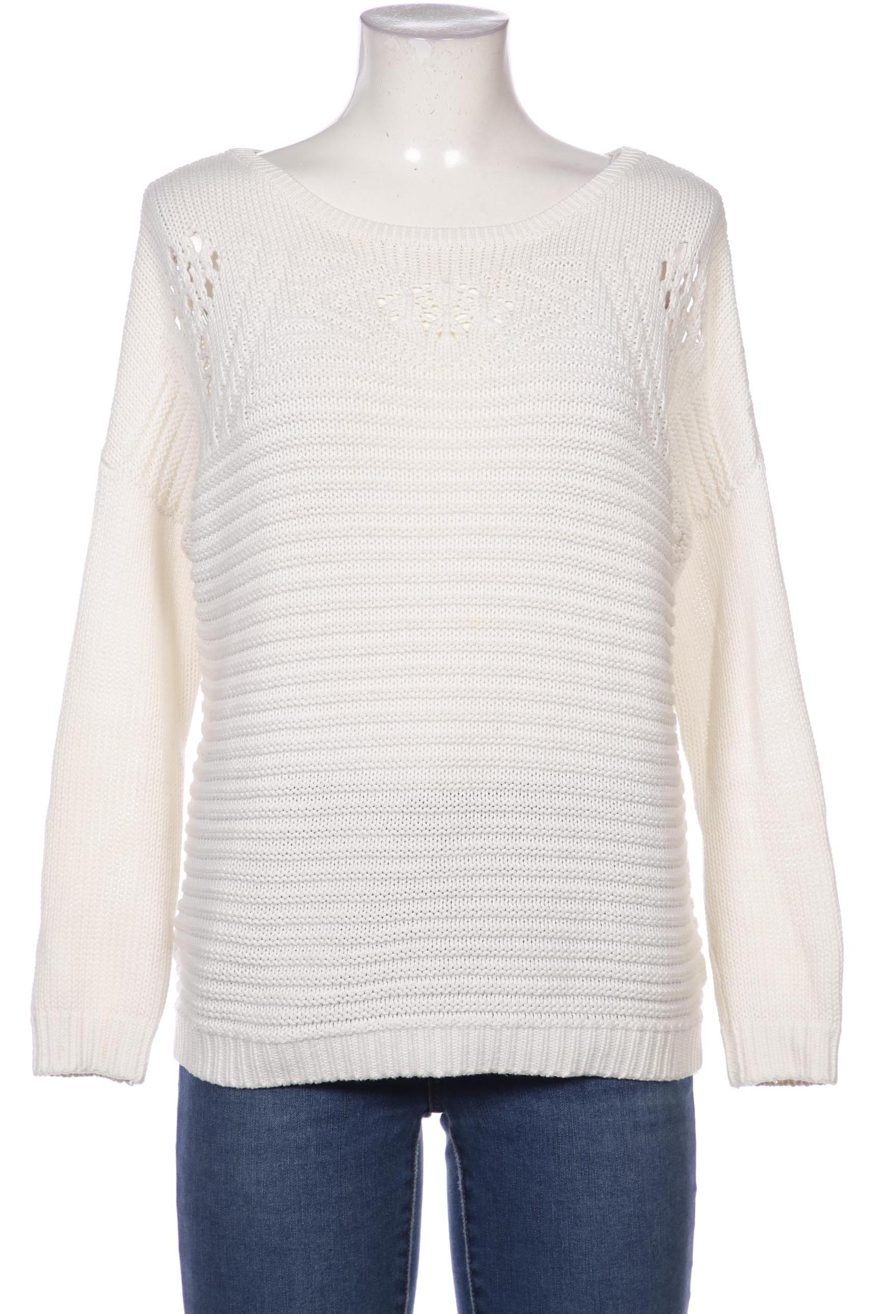 

mint&berry Damen Pullover, weiß