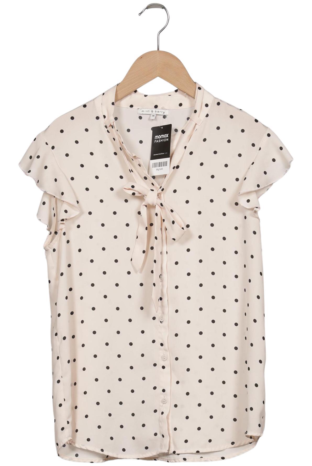 

mint&berry Damen Bluse, cremeweiß, Gr. 36