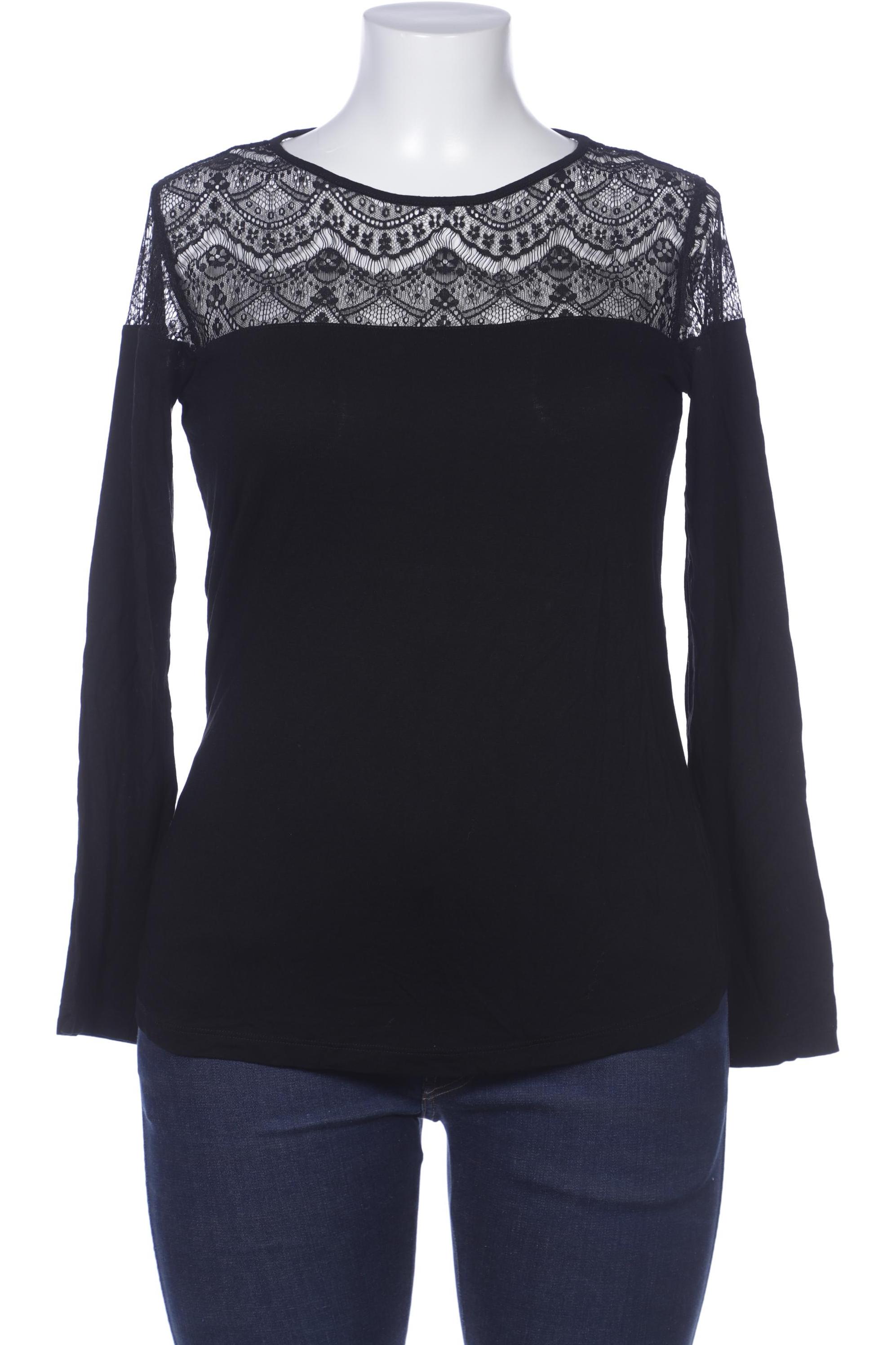 

mint&berry Damen Langarmshirt, schwarz, Gr. 44