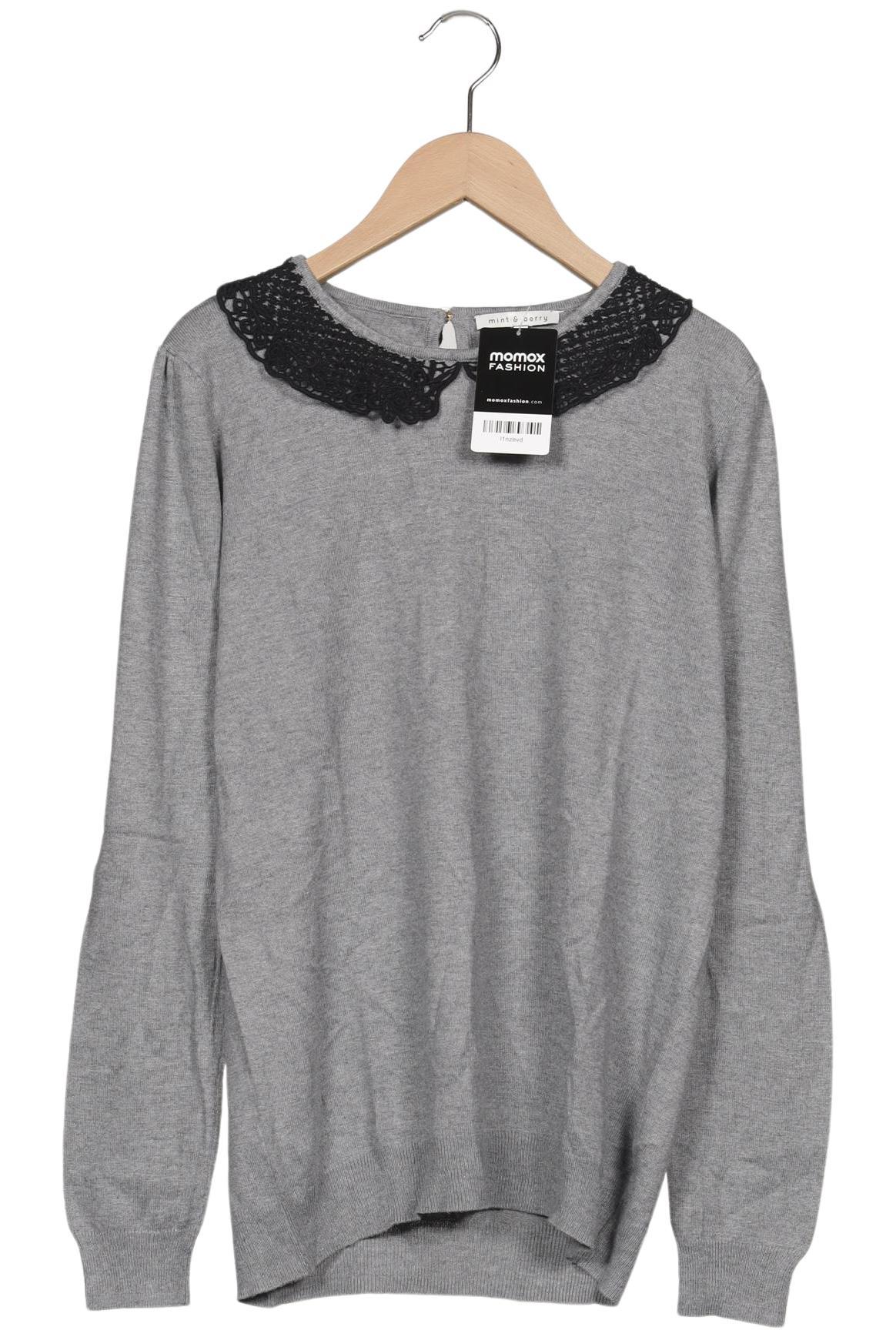 

mint&berry Damen Pullover, grau, Gr. 44