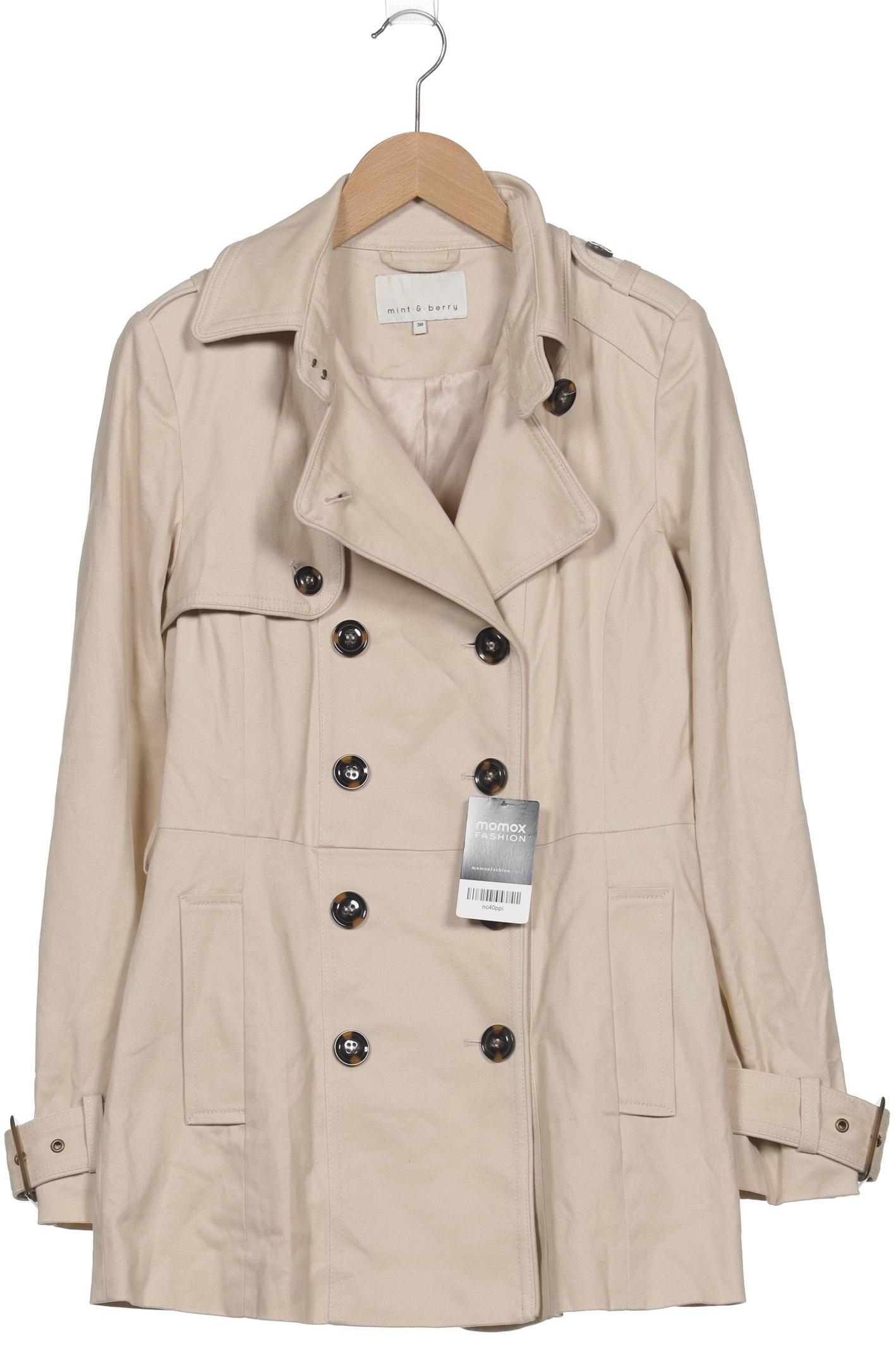 

mint&berry Damen Mantel, beige, Gr. 38