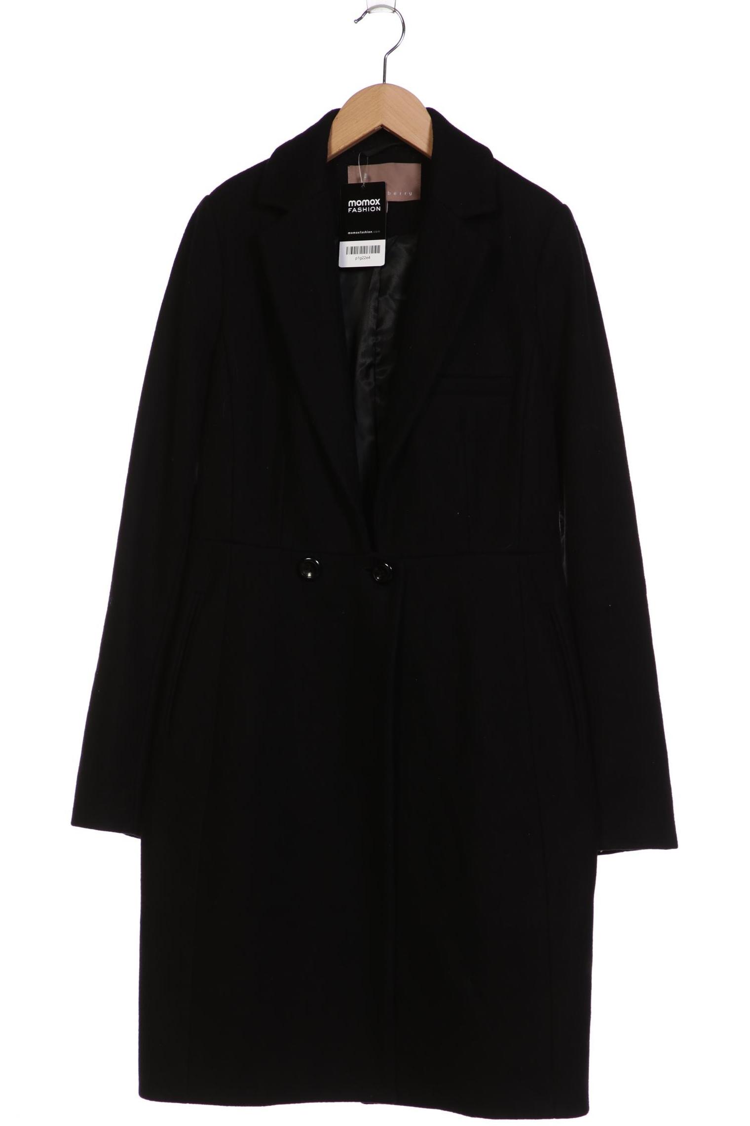 

mint&berry Damen Mantel, schwarz, Gr. 36