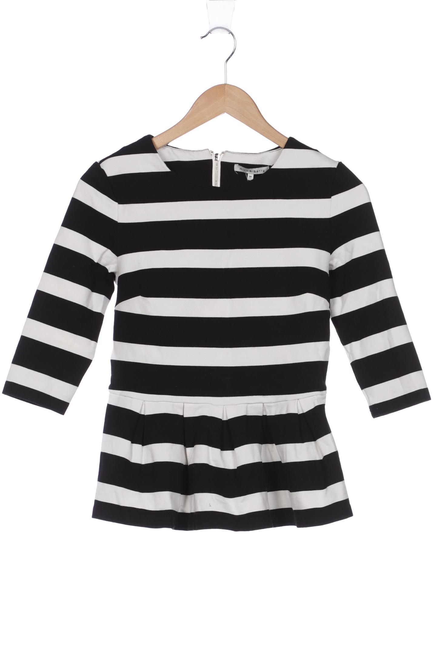 

mint&berry Damen Langarmshirt, schwarz, Gr. 38