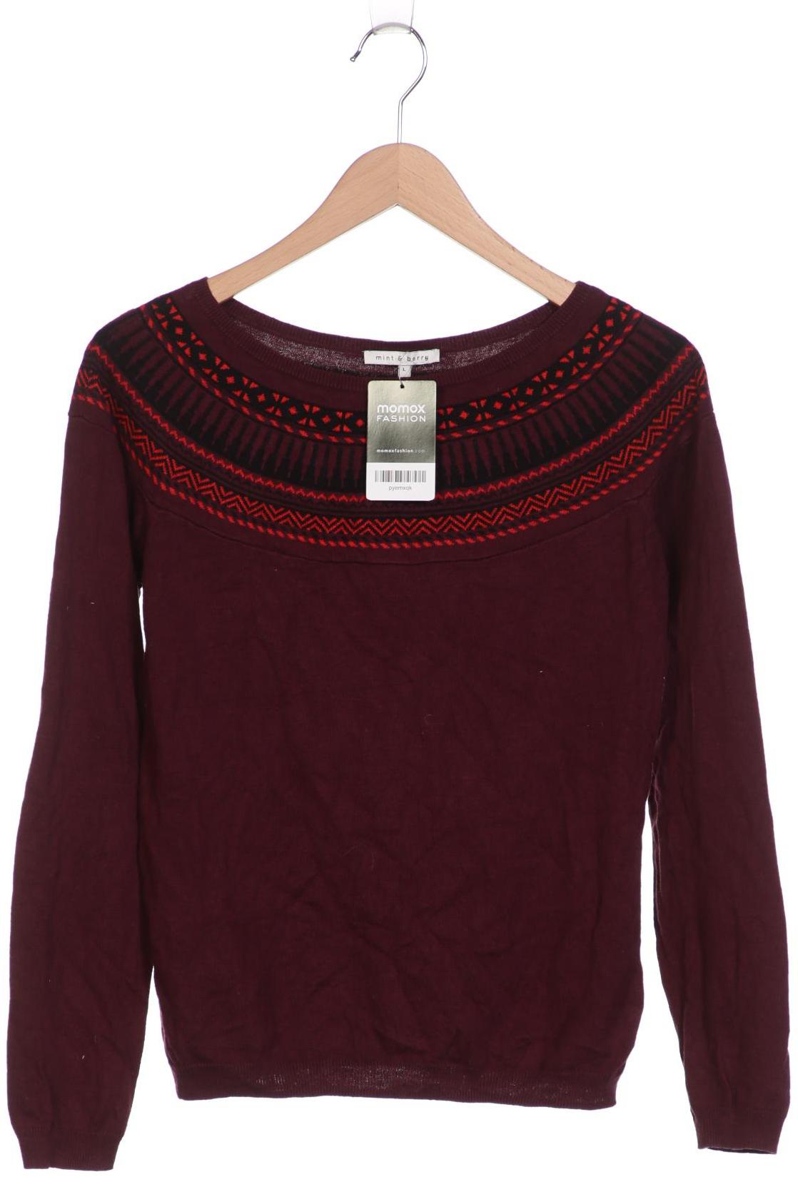 

mint&berry Damen Pullover, bordeaux, Gr. 42
