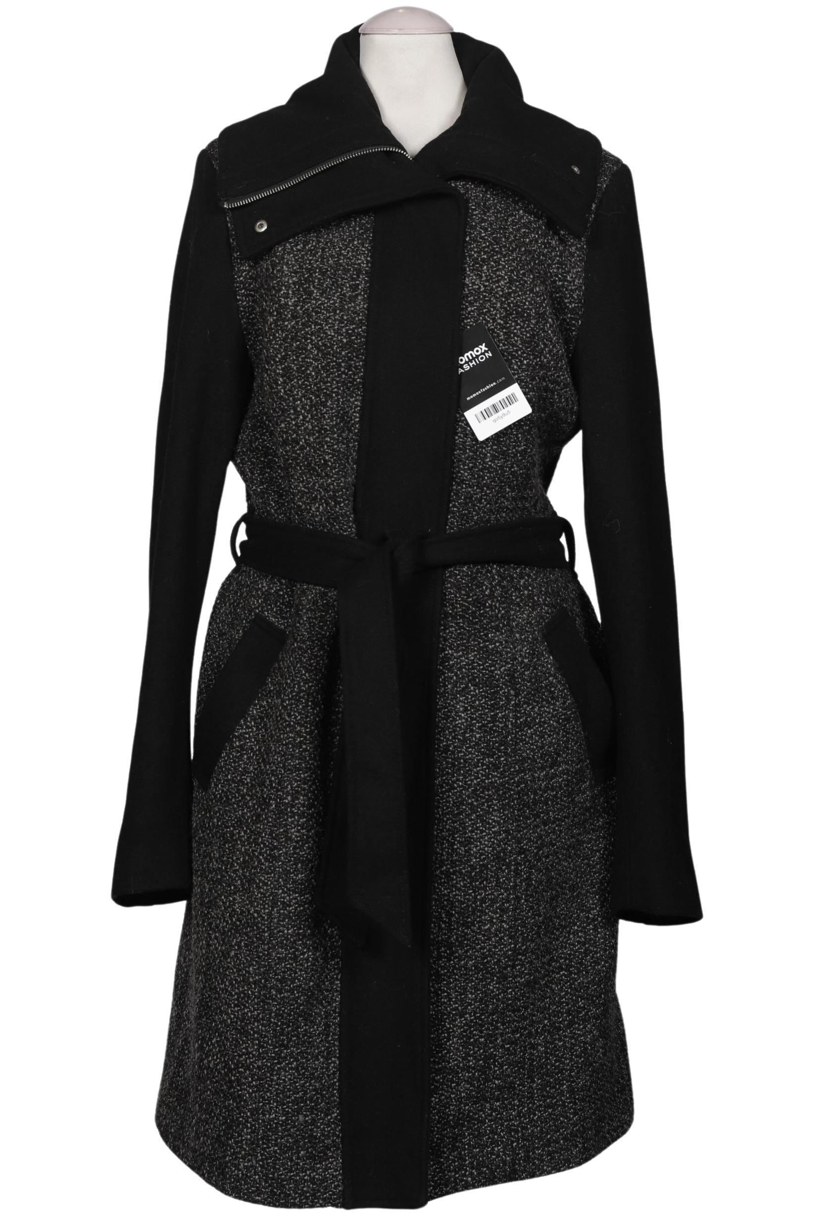 

mint&berry Damen Mantel, schwarz, Gr. 38