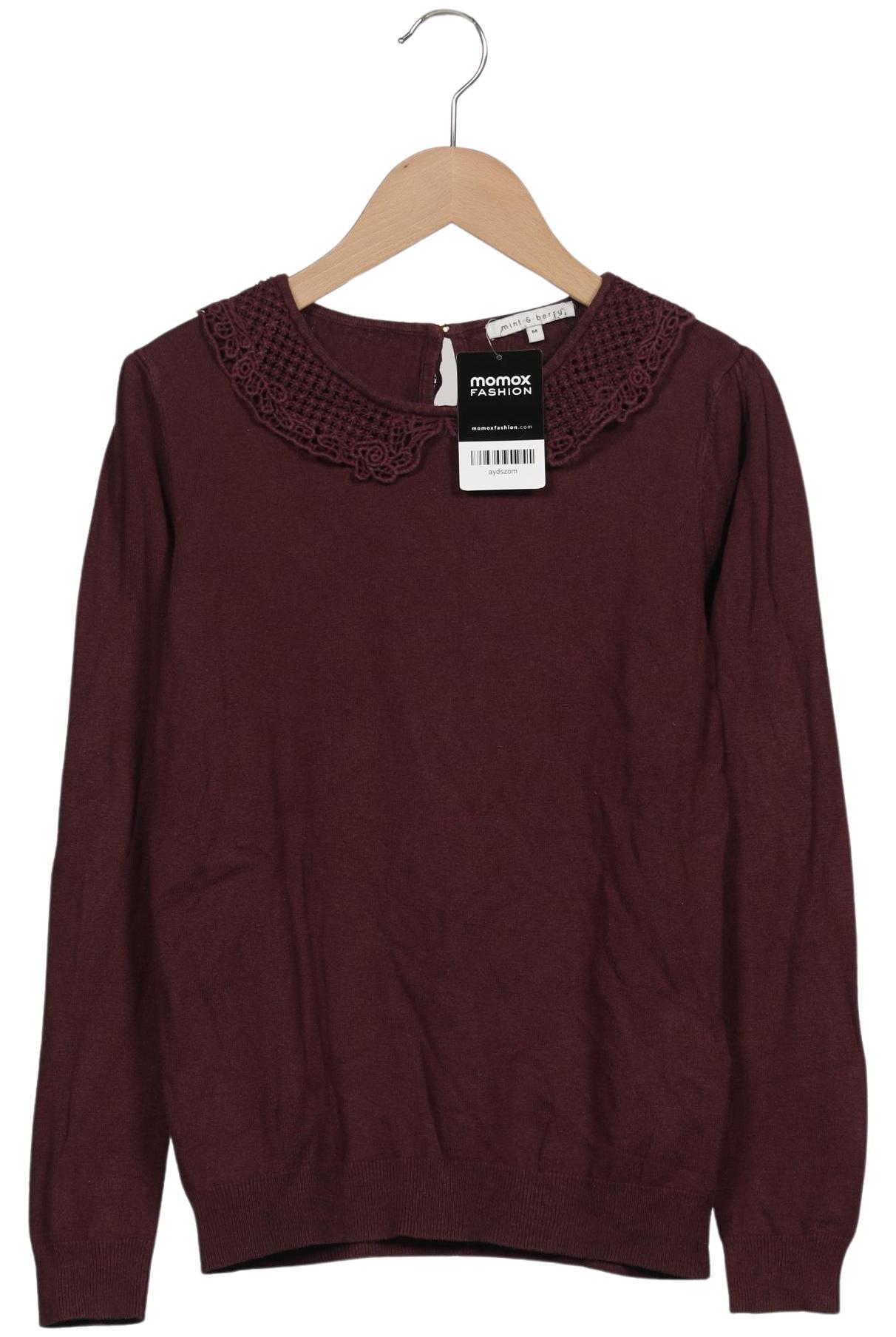 

mint&berry Damen Pullover, bordeaux, Gr. 38
