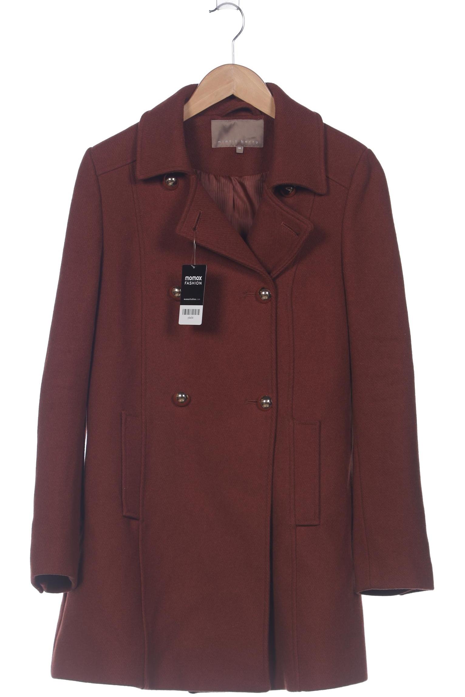 

mint&berry Damen Mantel, braun, Gr. 36