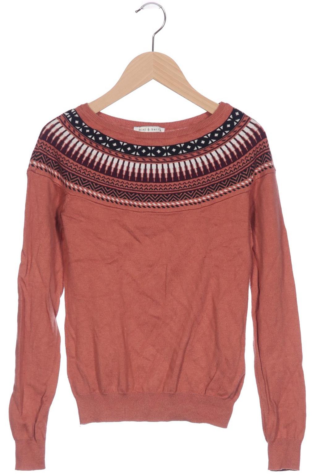 

mint&berry Damen Pullover, orange, Gr. 34