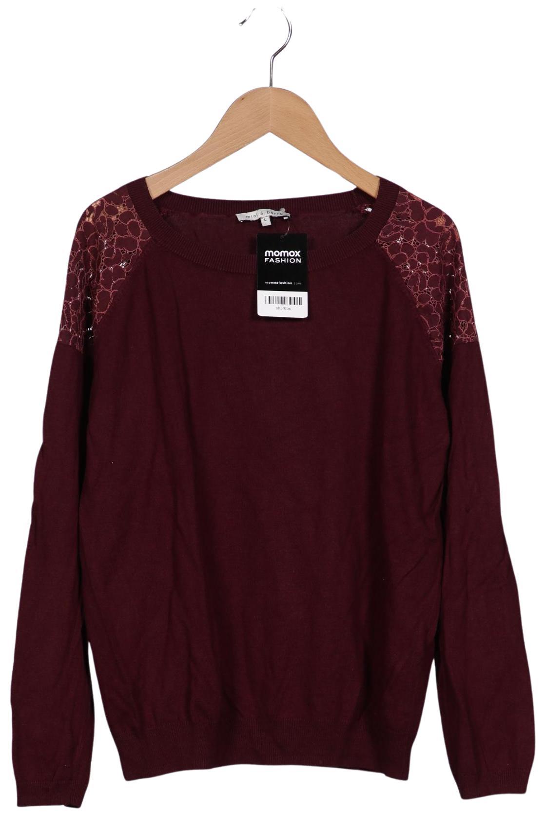 

mint&berry Damen Pullover, bordeaux, Gr. 42