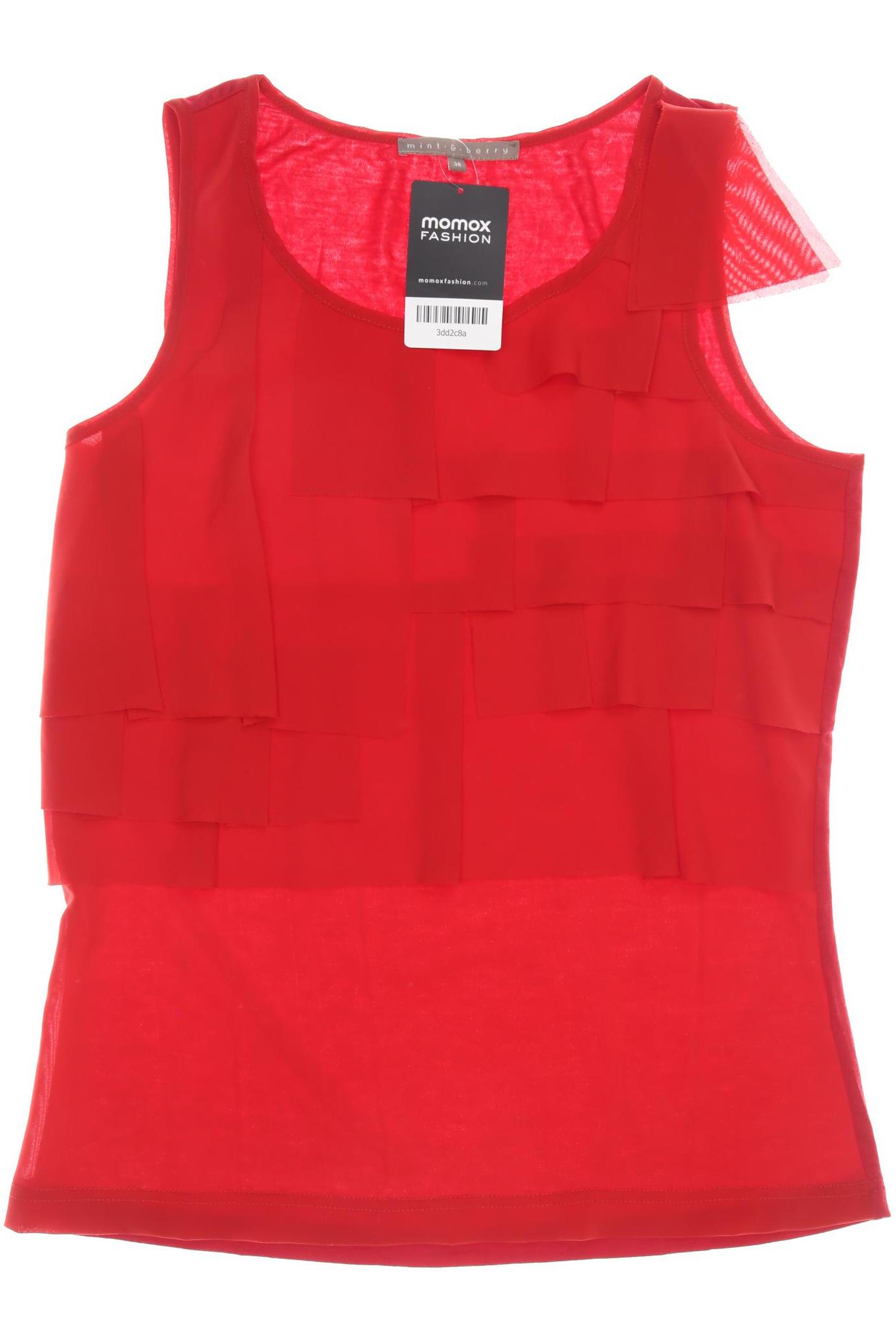 

mint&berry Damen Top, rot, Gr. 34