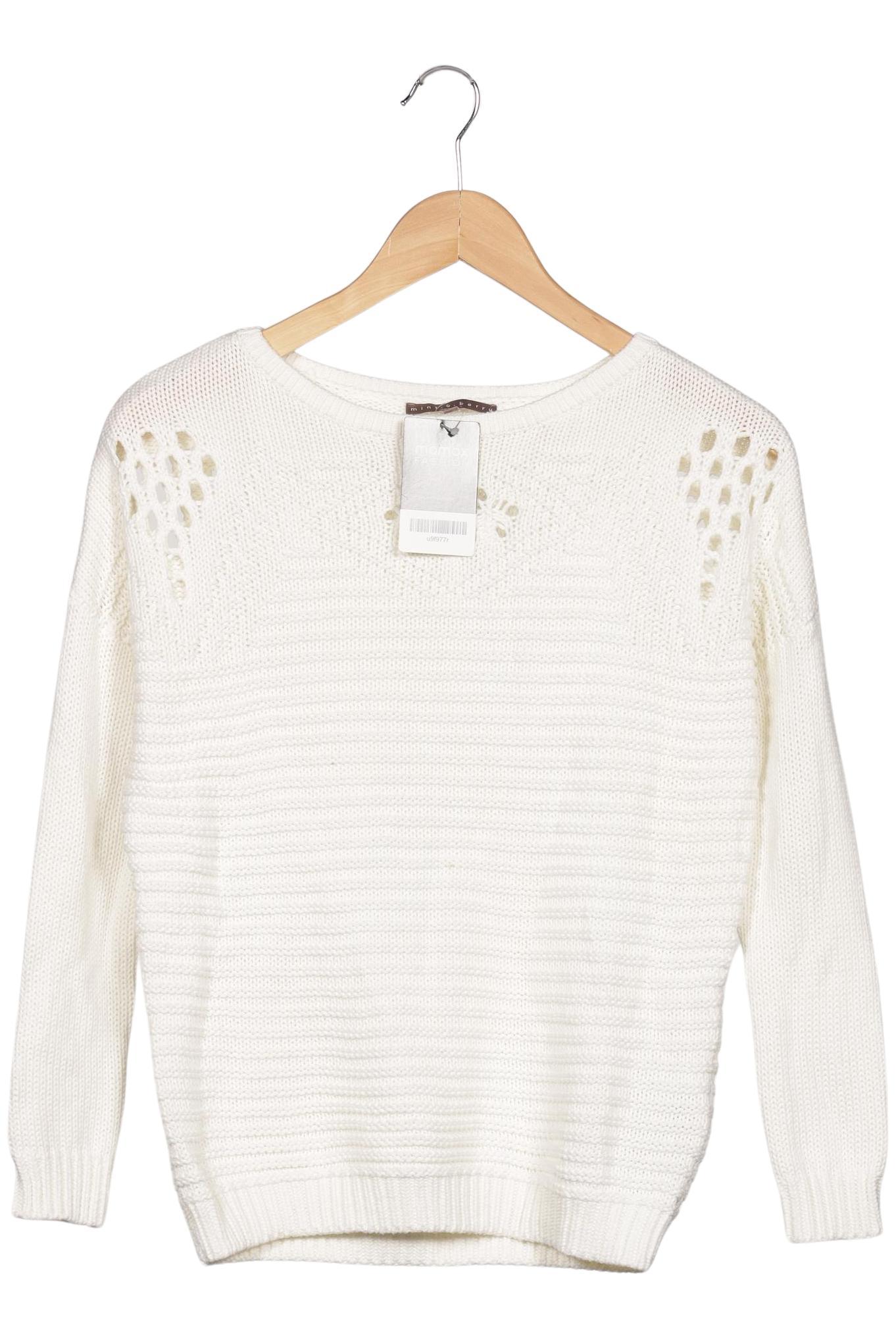 

mint&berry Damen Pullover, cremeweiß, Gr. 34