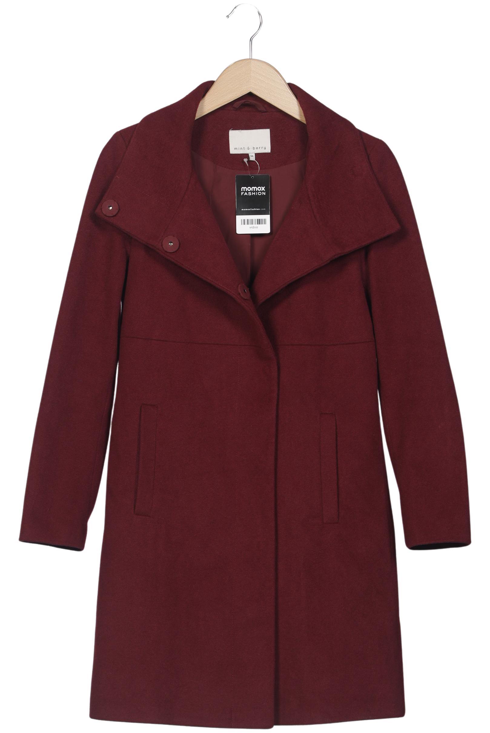 

mint&berry Damen Mantel, bordeaux, Gr. 34