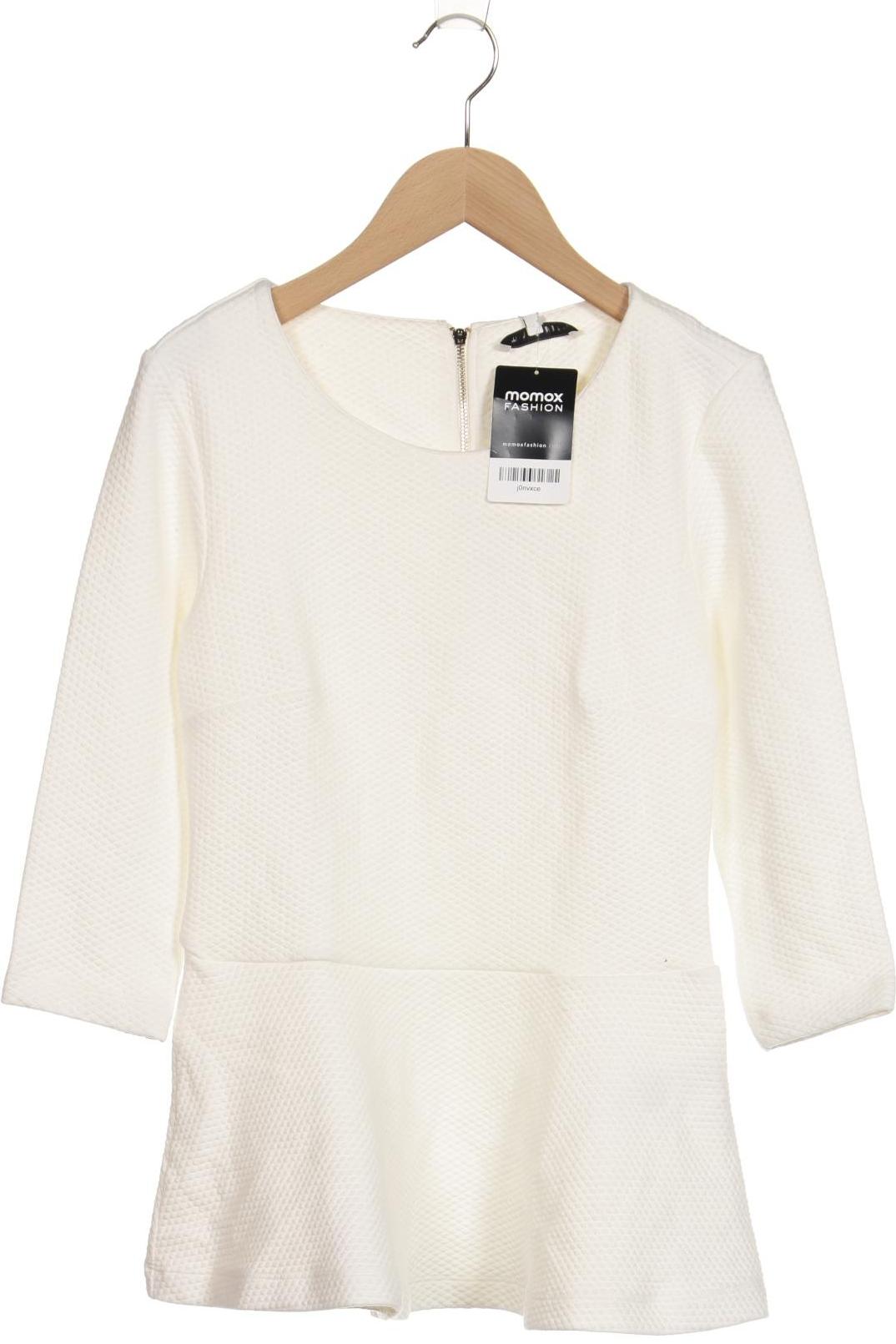 

mint&berry Damen Langarmshirt, weiß, Gr. 36