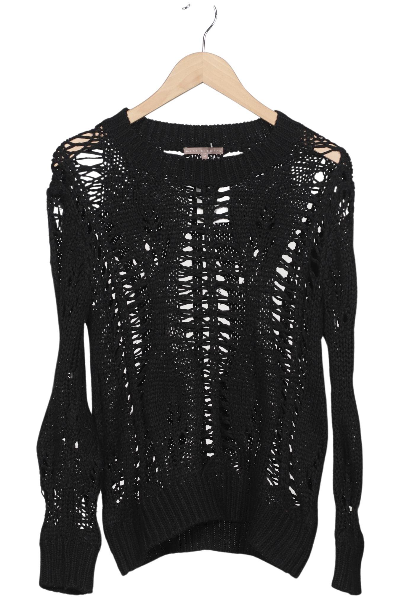 

mint&berry Damen Pullover, schwarz, Gr. 38