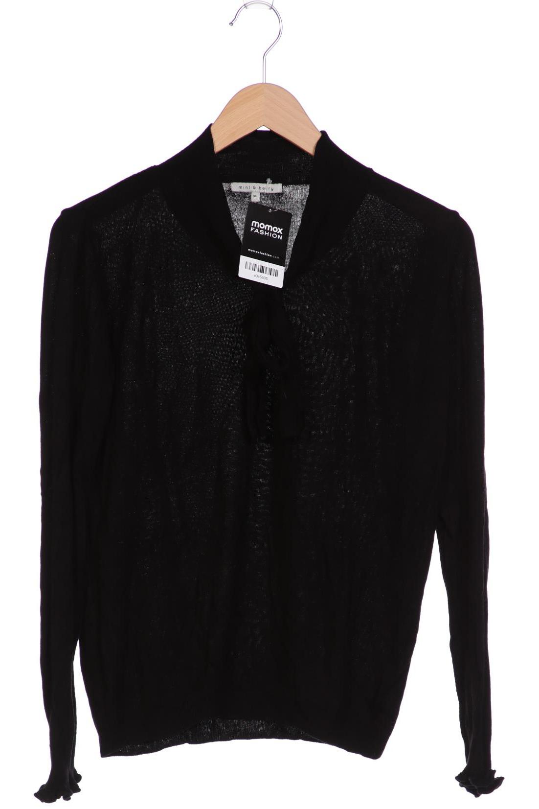 

mint & berry Damen Pullover, schwarz