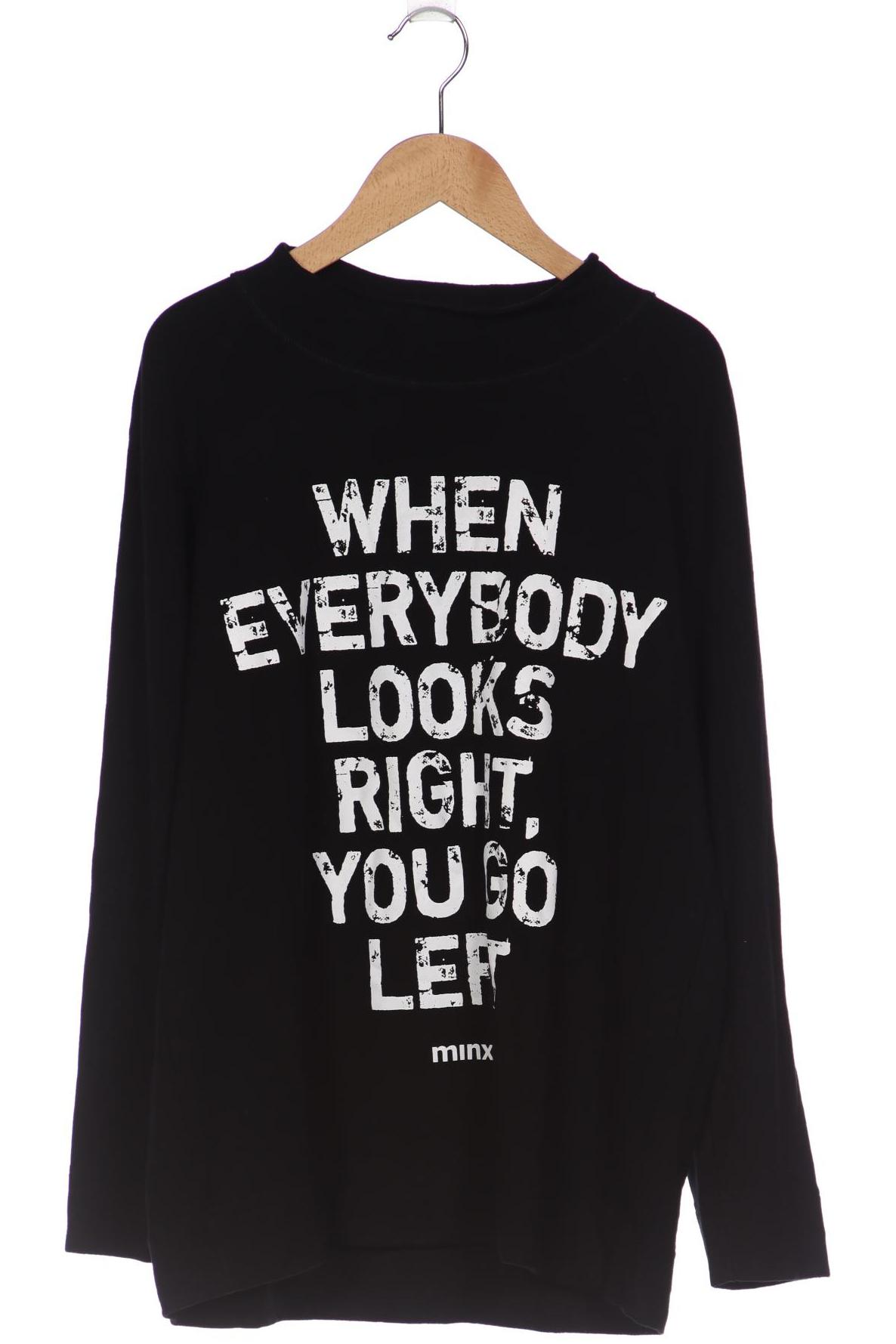 

MINX Damen Sweatshirt, schwarz