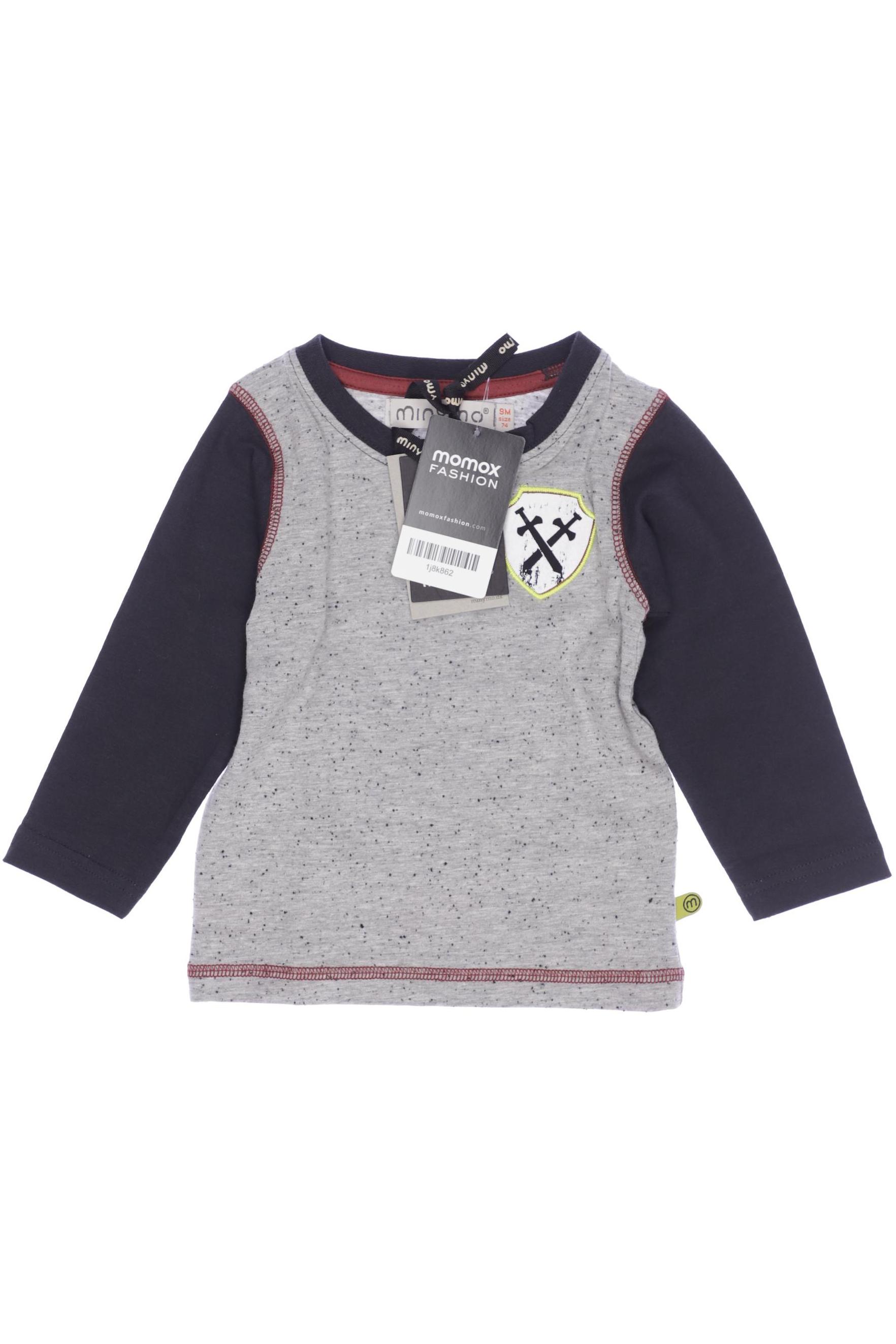 

MiNyMO Herren Langarmshirt, grau, Gr. 74