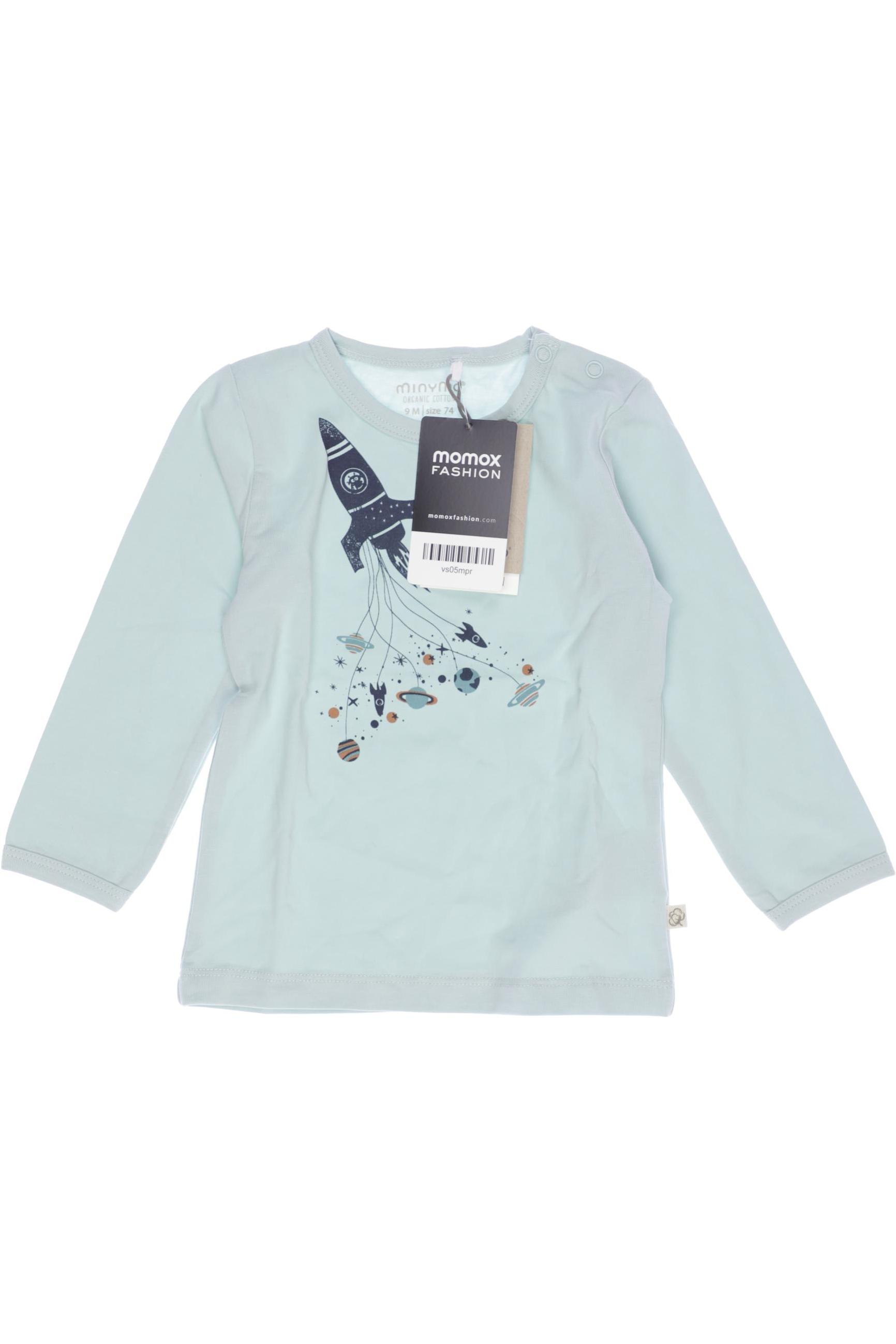 

MiNyMO Herren Langarmshirt, türkis, Gr. 74