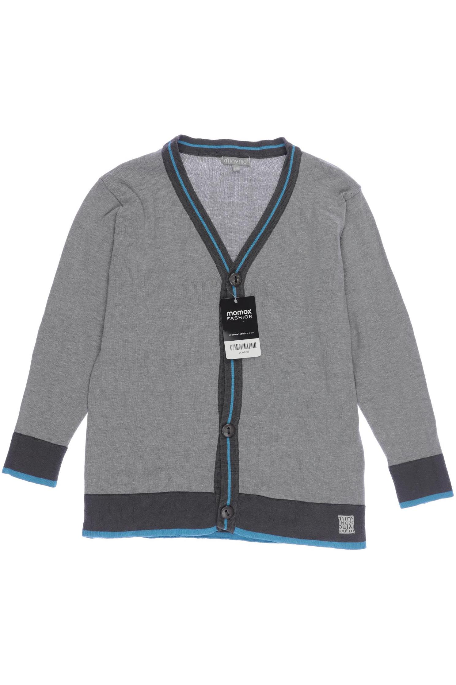 

MiNyMO Jungen Strickjacke, grau