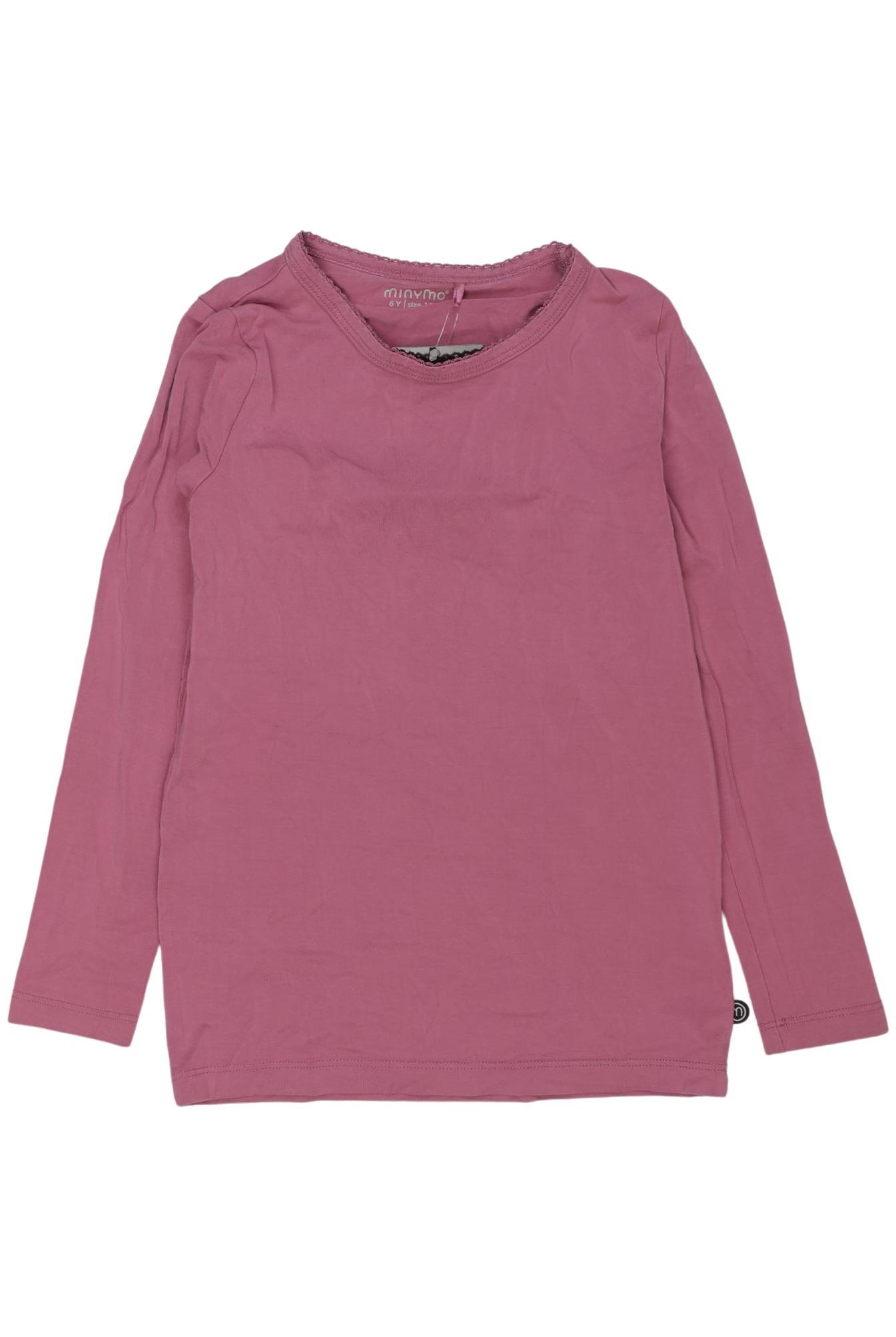 

MiNyMO Mädchen Langarmshirt, pink, Gr. 116