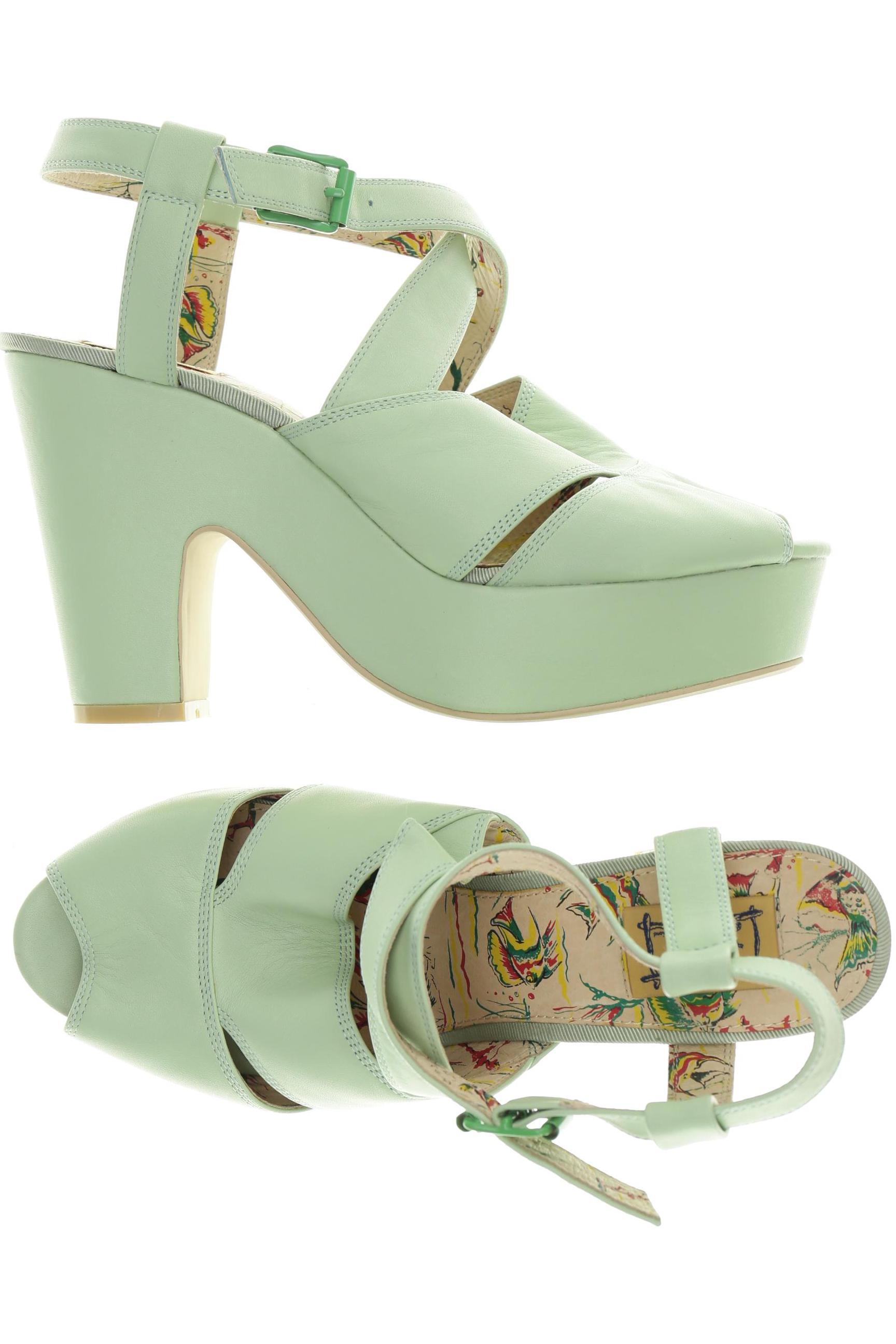 

Miss L Fire Damen Sandale, grün, Gr. 38