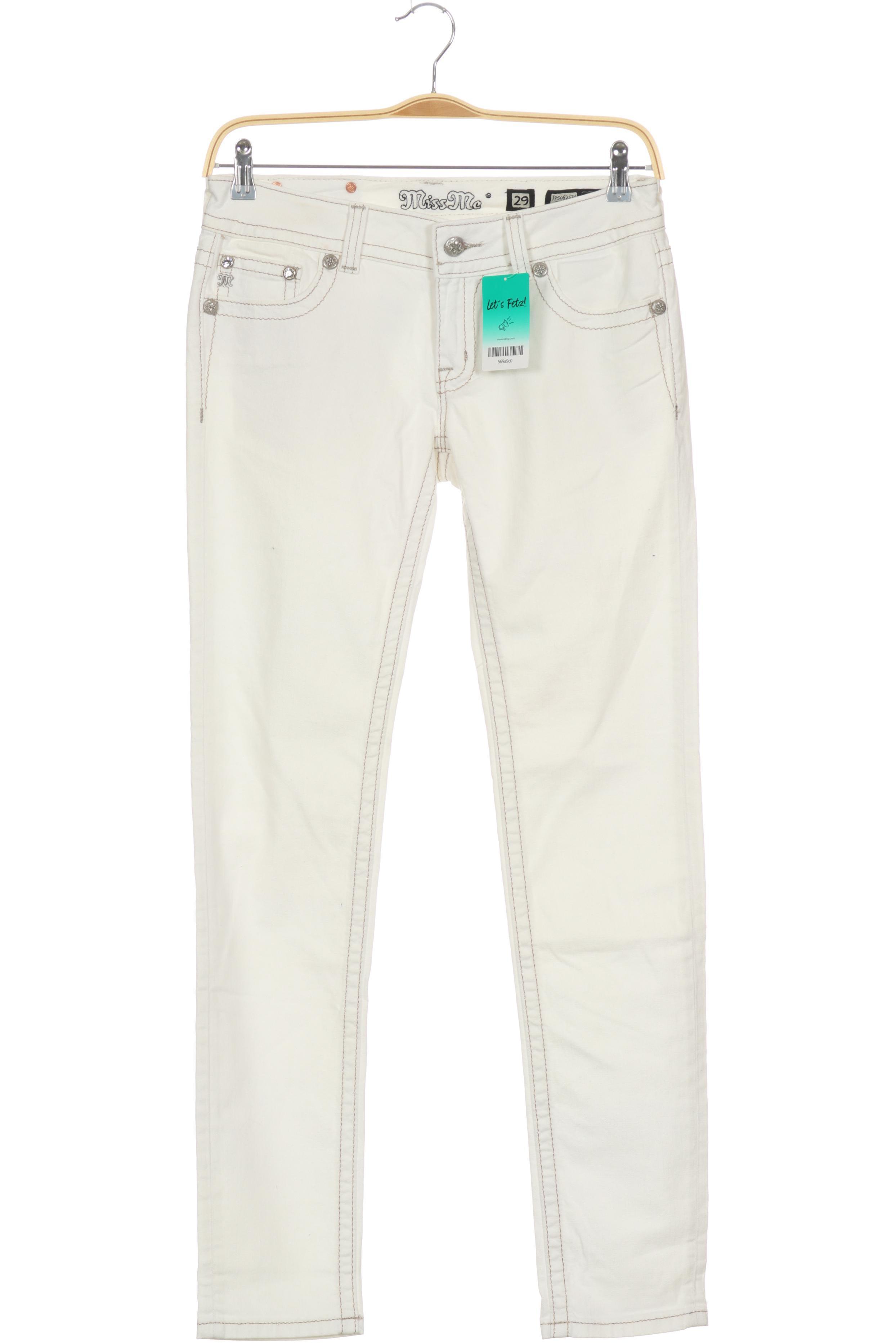 

Miss Me Damen Jeans, weiß, Gr. 29
