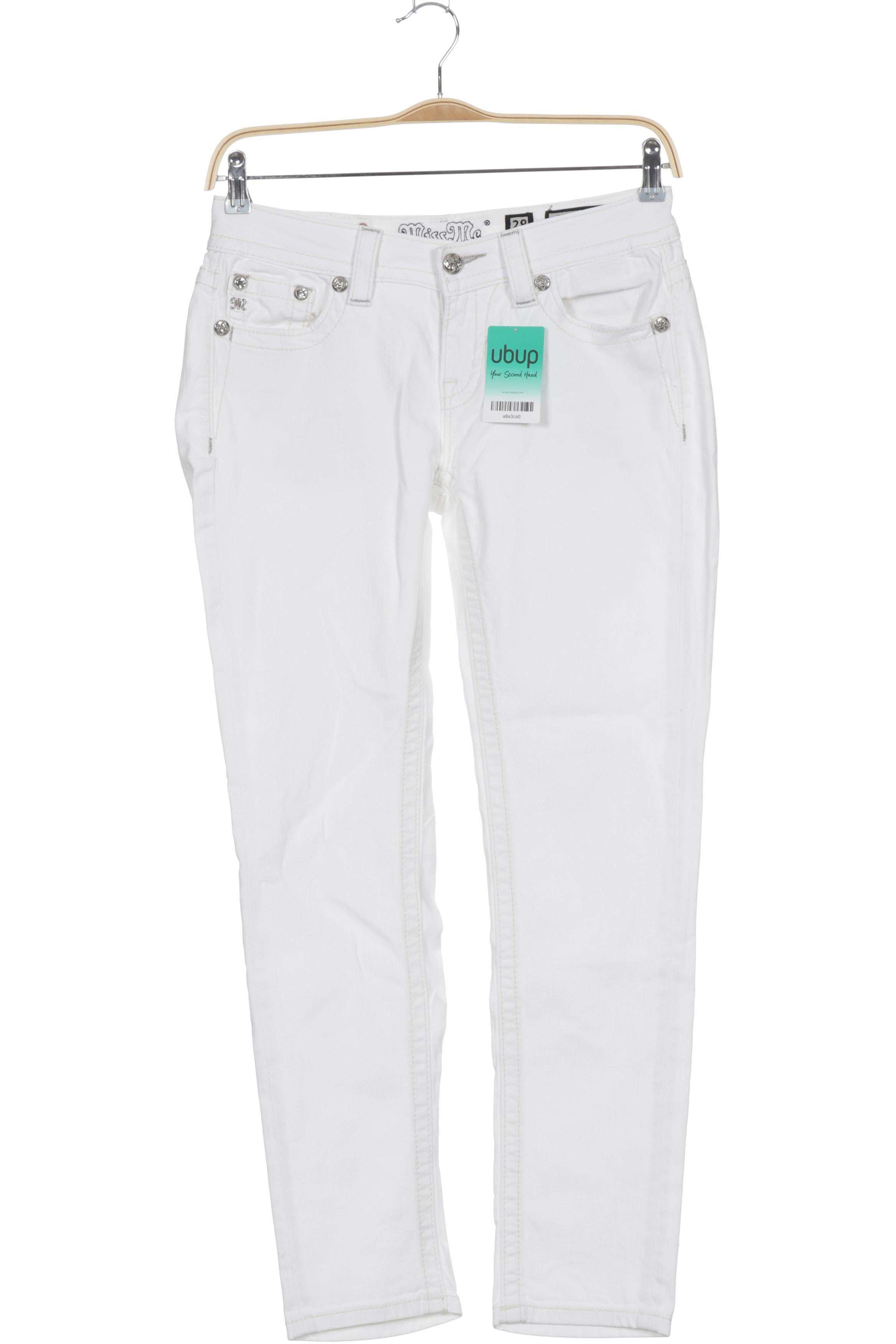 

Miss Me Damen Jeans, weiß, Gr. 28