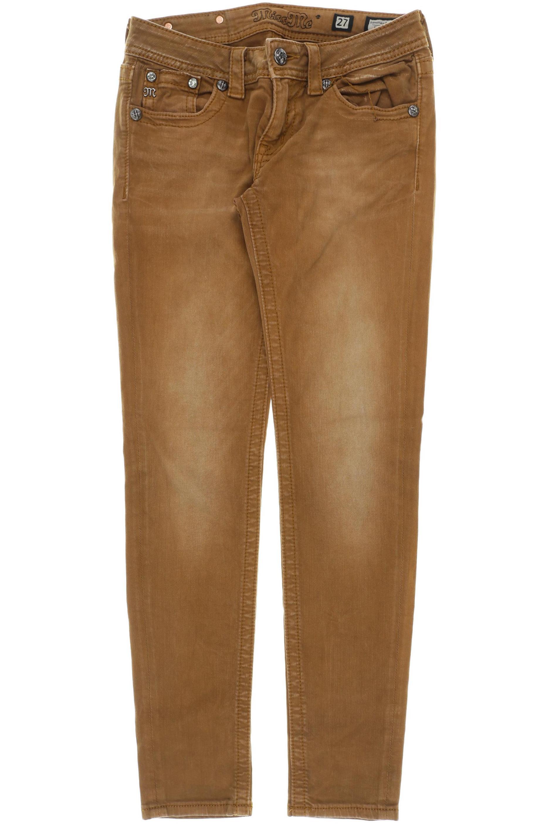 

Miss Me Damen Jeans, braun, Gr. 27