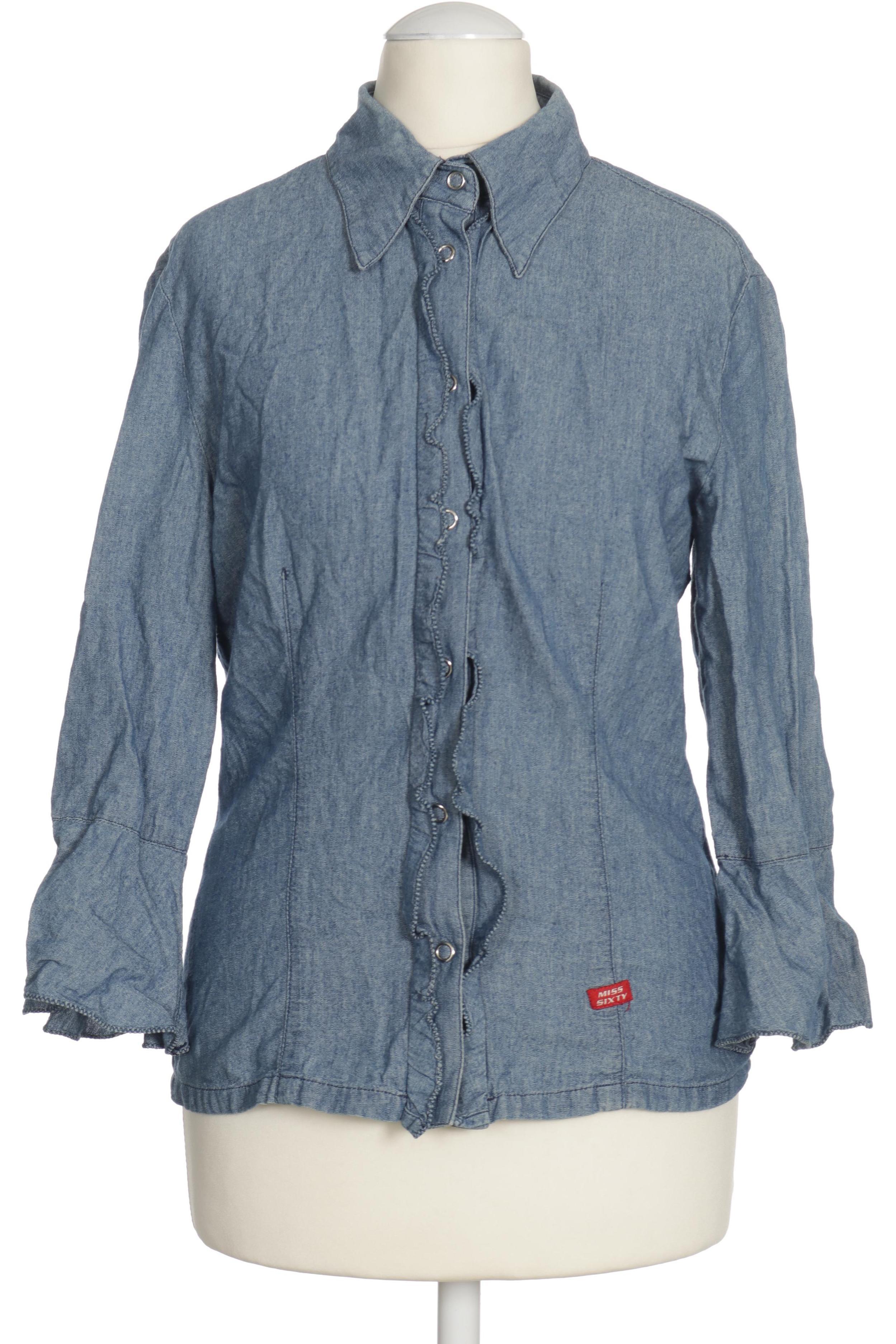 

Miss Sixty Damen Bluse, blau, Gr.
