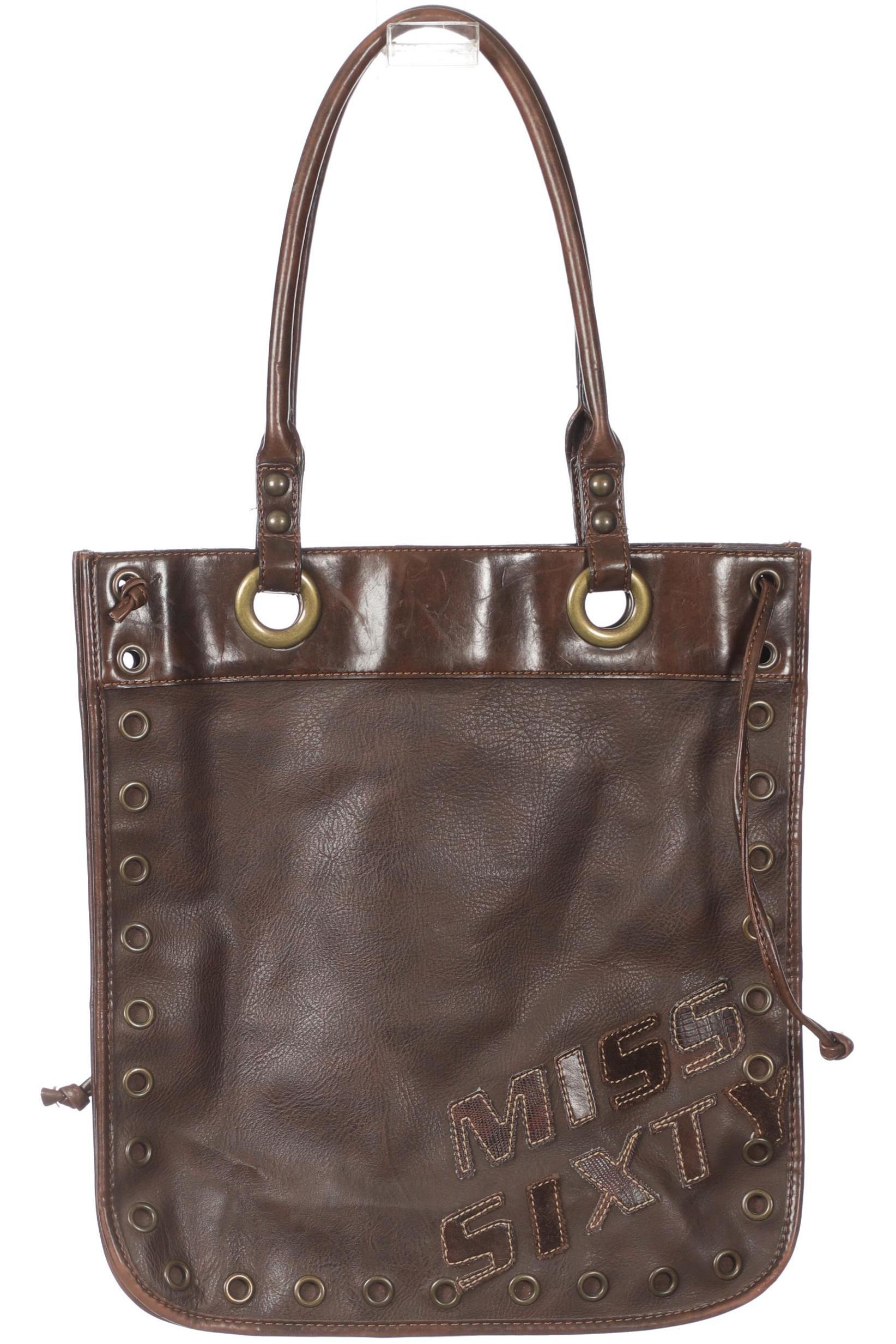 

Miss Sixty Damen Handtasche, braun, Gr.